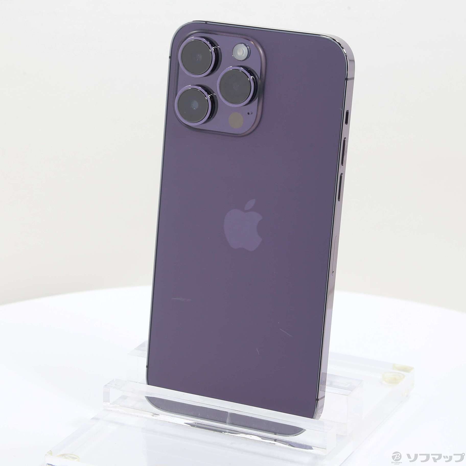 中古】iPhone14 Pro Max 256GB ディープパープル MQ9E3J／A SIMフリー