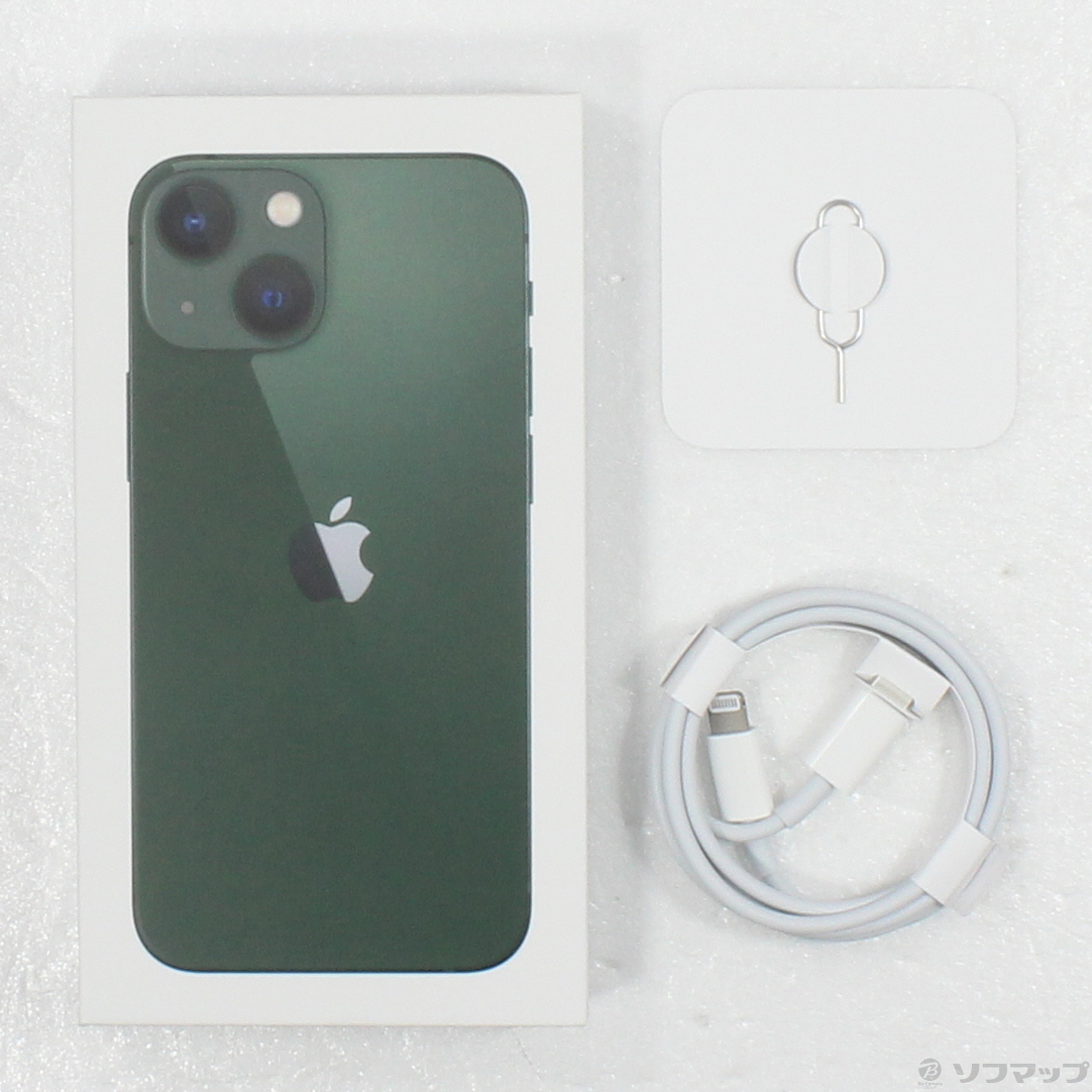 中古】〔展示品〕 iPhone13 mini 128GB グリーン MNFC3J／A SIMフリー