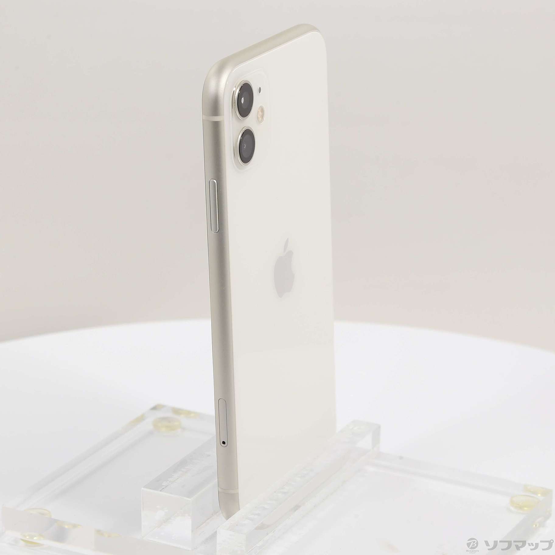 中古】iPhone11 64GB ホワイト MWLU2J／A SIMフリー [2133050088440