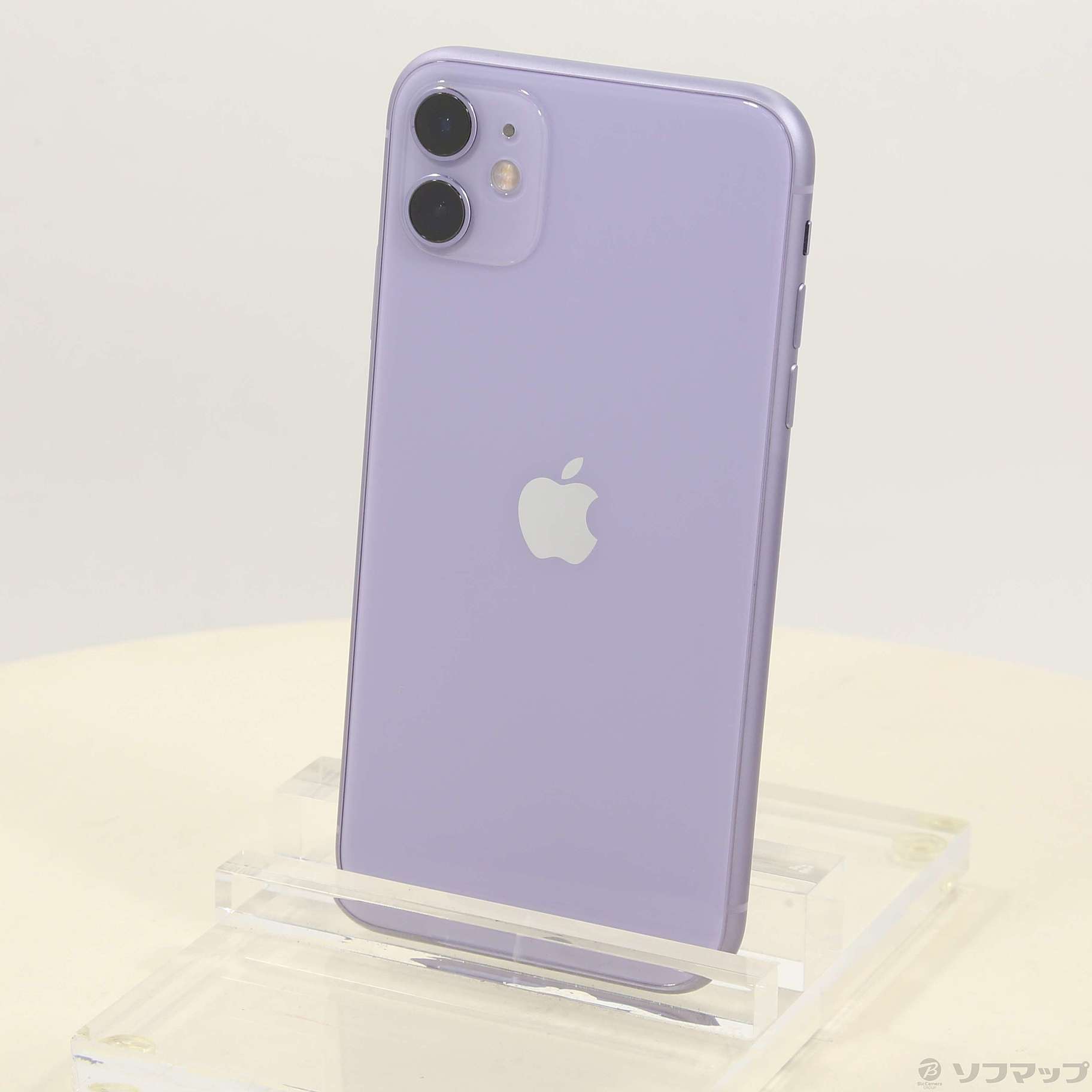 中古】iPhone11 128GB パープル MWM52J／A SIMフリー [2133050088709