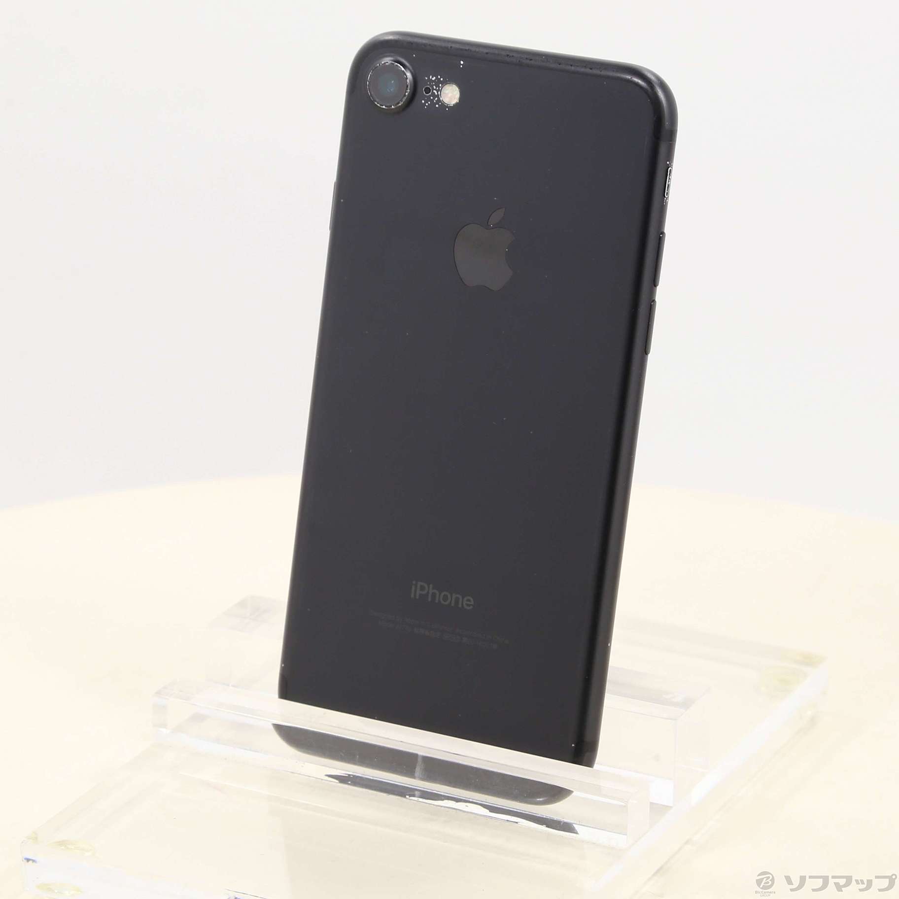 iPhone 7 SIMフリー 32GB ジェットブラック - 携帯電話本体