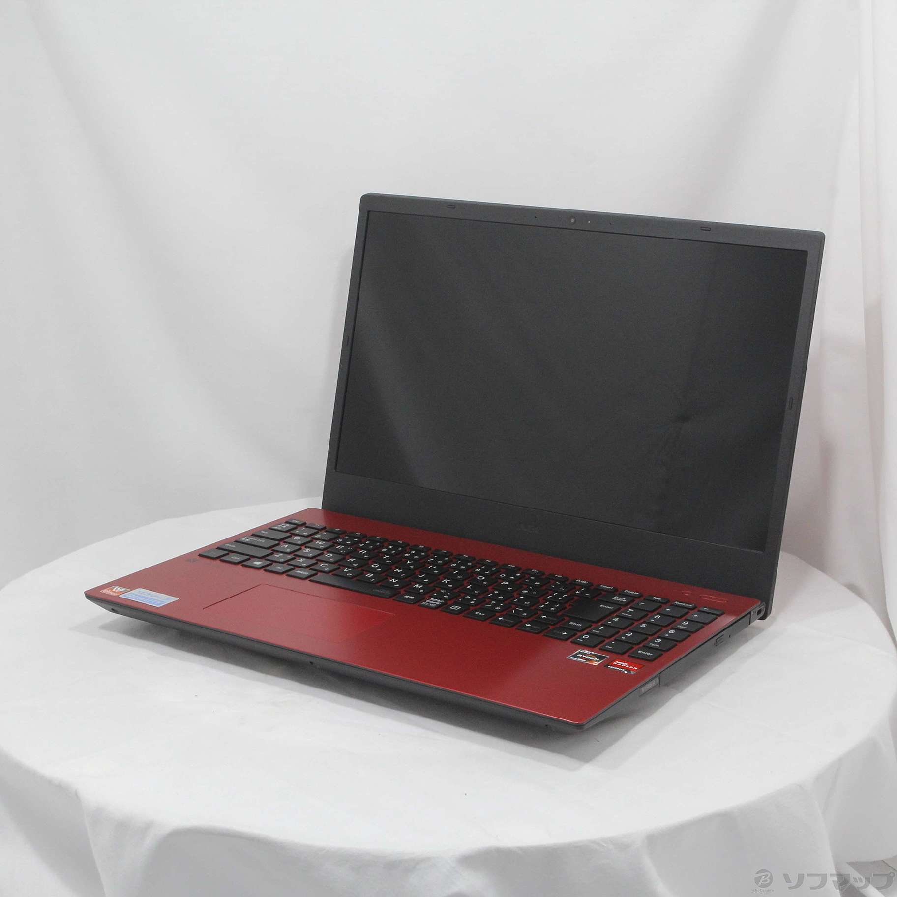 中古】LaVie N15 PC-N1566AZR-2 カームレッド 〔Windows 10