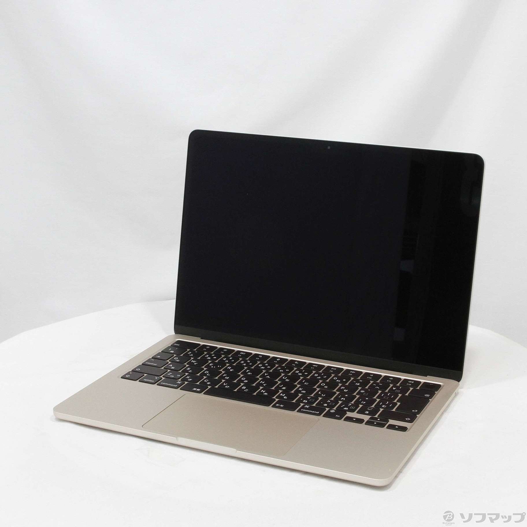 MacBook Air 13.6-inch Mid 2022 MLY13J／A Apple M2 8コアCPU_8コアGPU 8GB SSD256GB  スターライト 〔12.6 Monterey〕