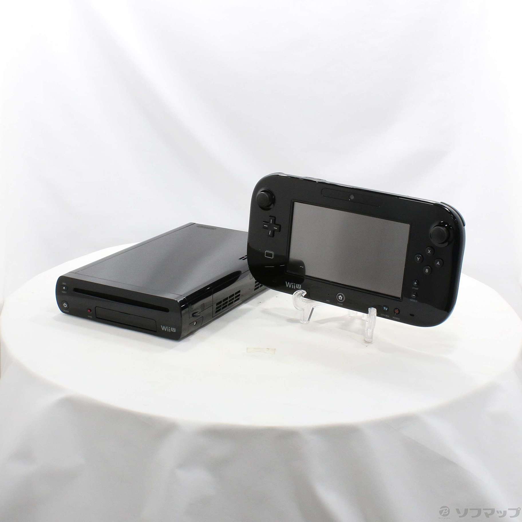任天堂 WiiU ゲームパッド 純正 ブラック 動作確認済 中古 ※905 高品質