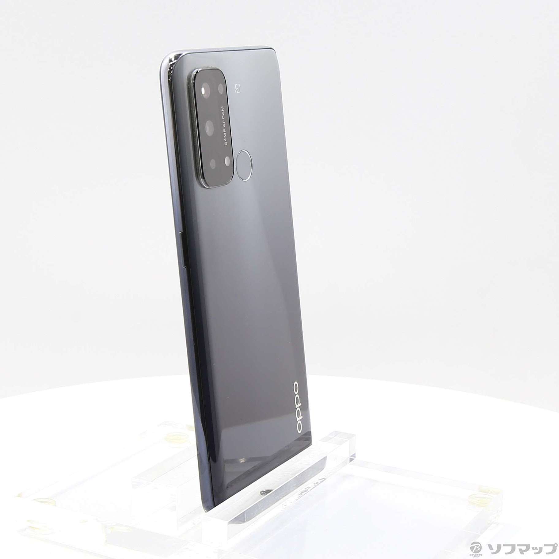 中古】OPPO Reno5 A 128GB シルバーブラック CPH2199 SIMフリー