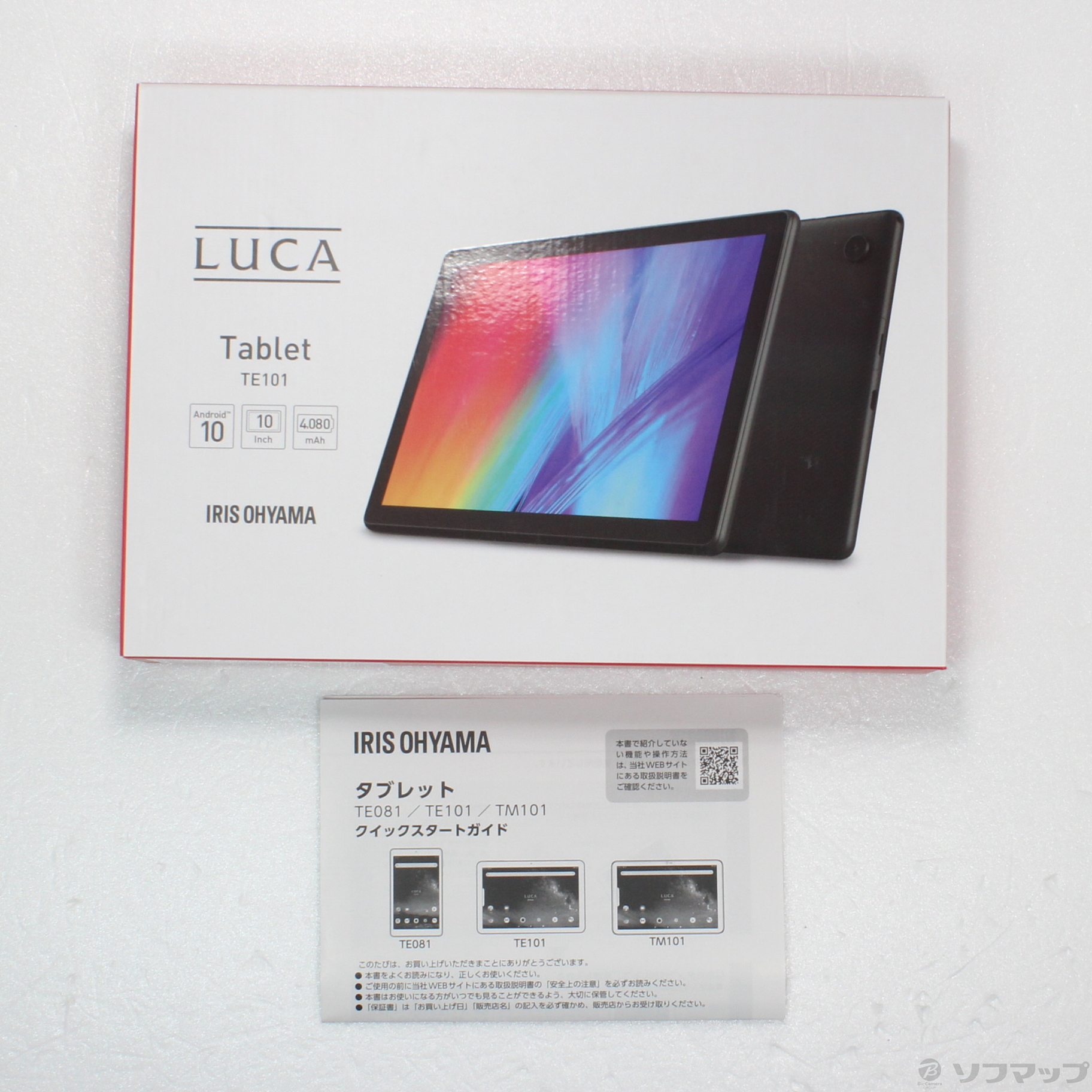 中古】LUCA Tablet TE101 32GB ブラック TE101N1-B Wi-Fi