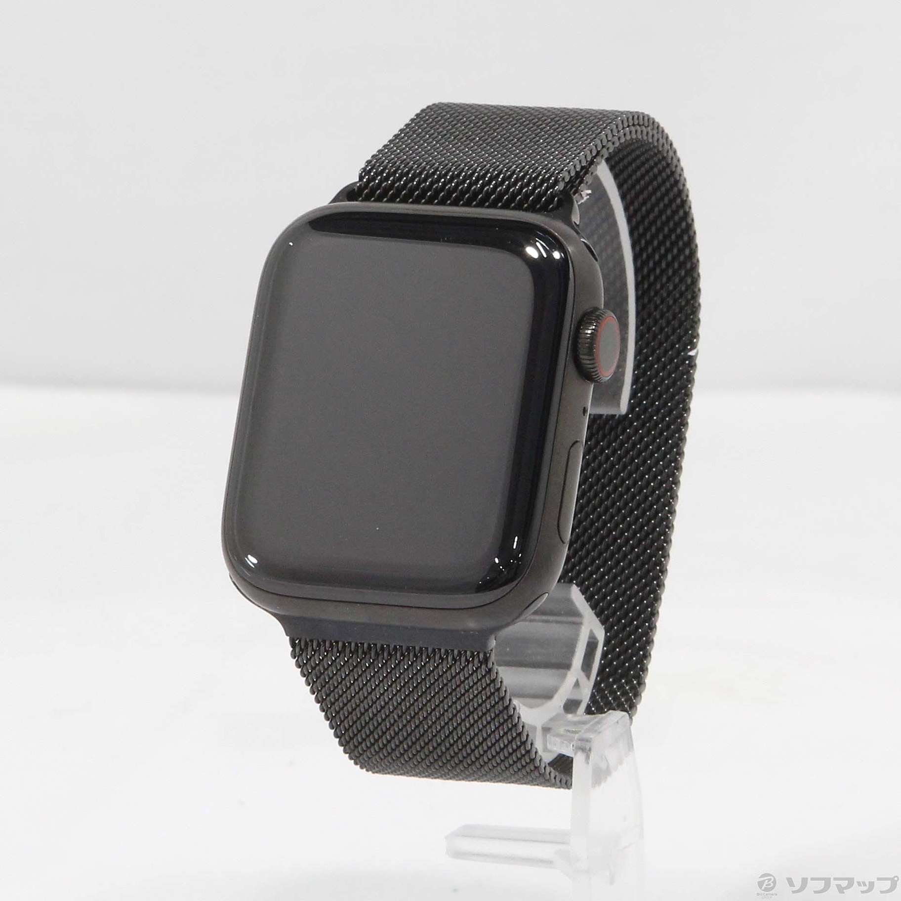 Apple Watch Series 5 GPS + Cellular 44mm スペースブラックチタニウムケース スペースブラックミラネーゼループ