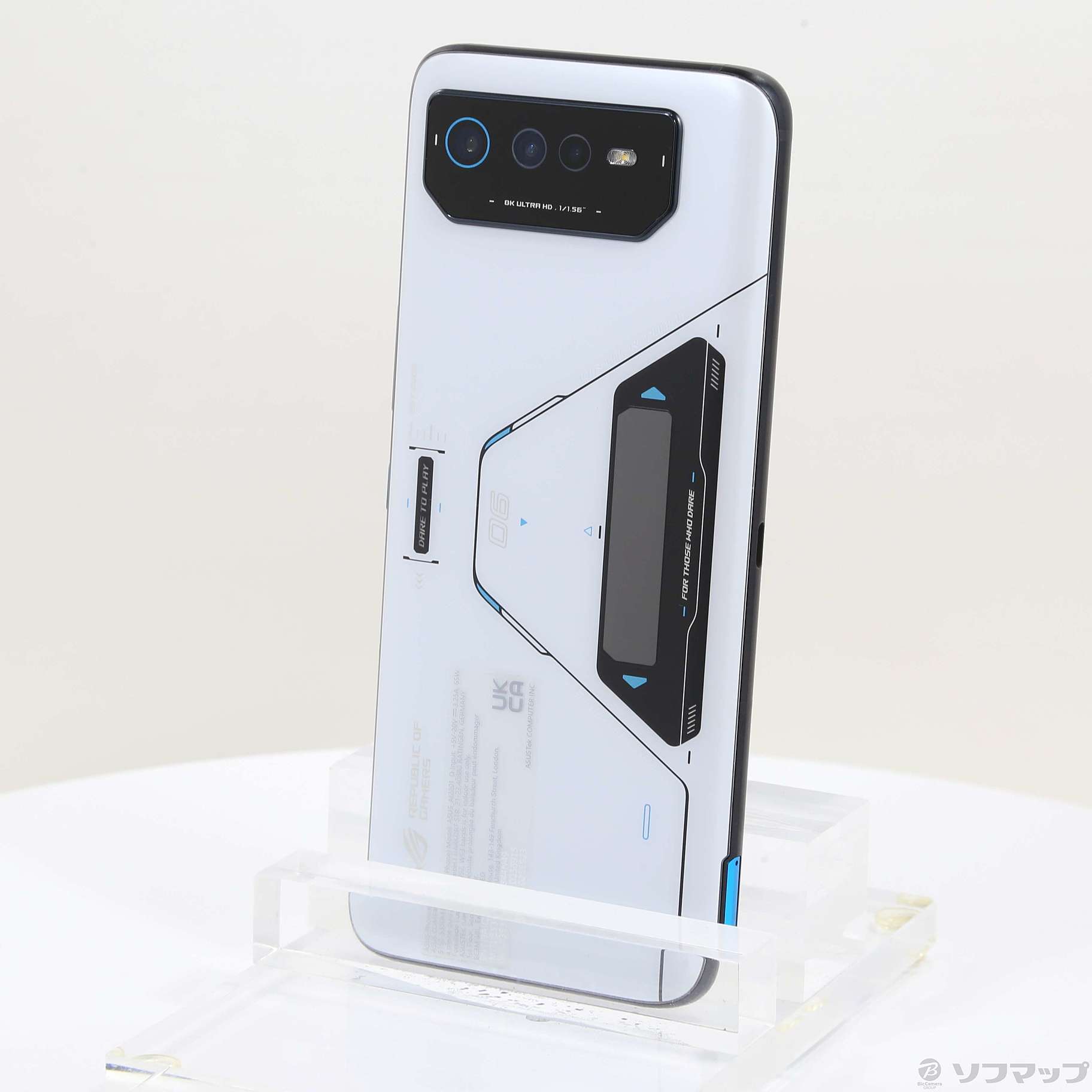 中古】ROG Phone 6 Pro 512GB ストームホワイト ROG6P-WH18R512 SIM