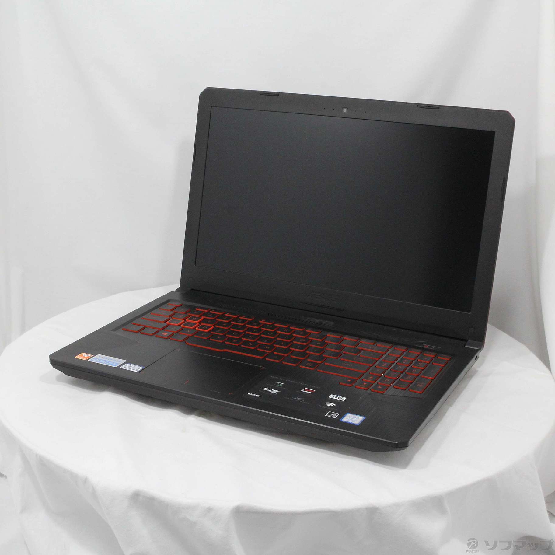 中古】ASUS TUF Gaming FX504GD FX504GD-I5G1050B ブラック 〔Windows 