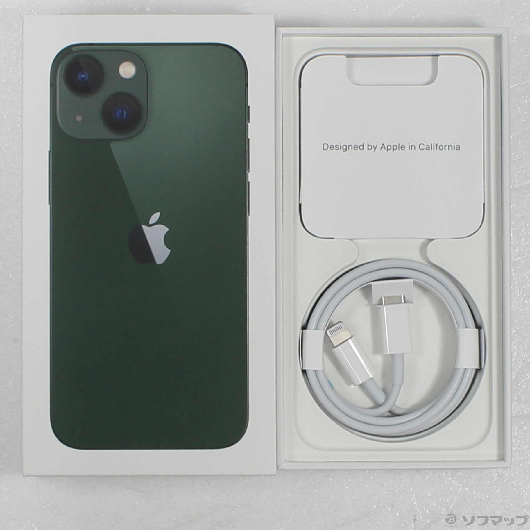 中古】iPhone13 mini 128GB グリーン MNFC3J／A SIMフリー