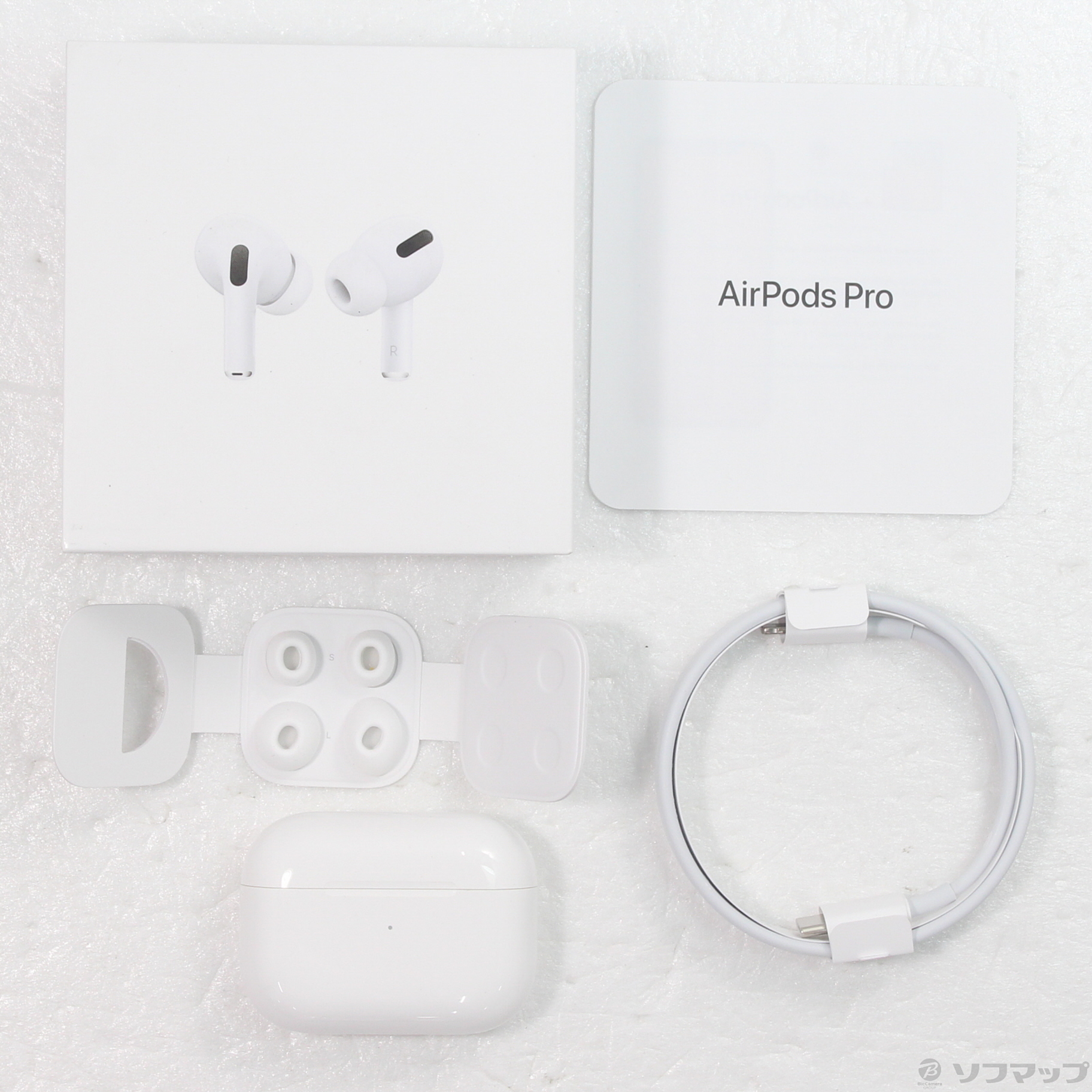 中古】AirPods Pro 第1世代 MWP22J／A ノイズあり [2133050111766