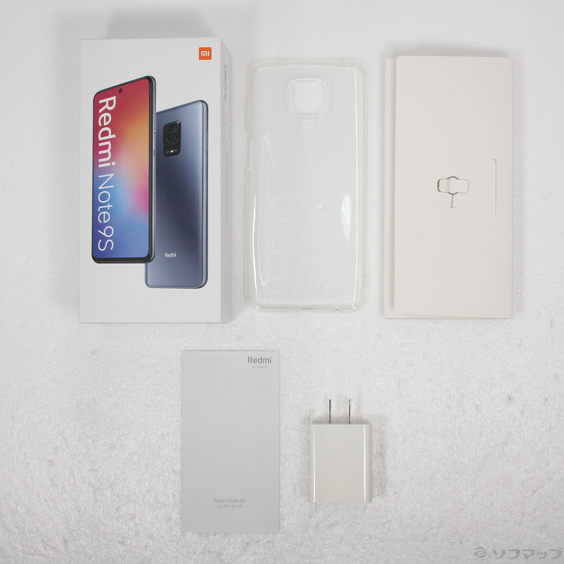 Xiaomi Redmi Note 9S　グレイシャーホワイト