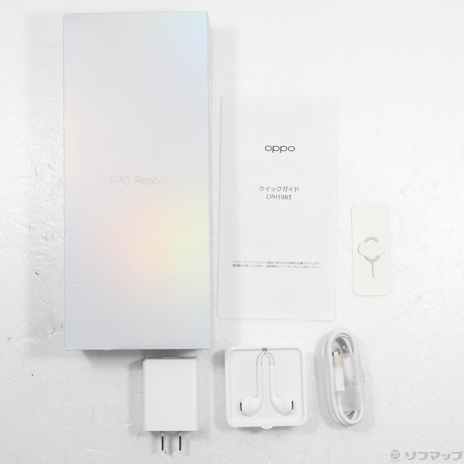 中古】OPPO Reno A 128GB ブルー CPH1983 SIMフリー [2133050116693