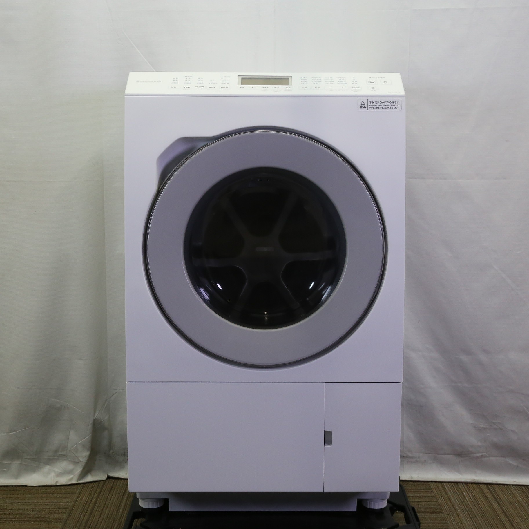 【即納お得】パナソニック ドラム式洗濯乾燥機 LXシリーズ マットホワイト NA-LX129AL-W 洗濯12.0kg/乾燥6.0kg/左開き 2022年製造 美品 ドラム式