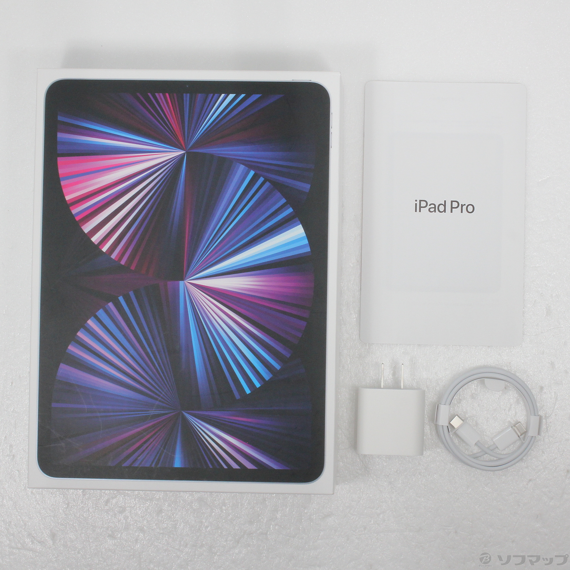 中古品〕 iPad Pro 11インチ 第3世代 256GB シルバー MHQV3J／A Wi-Fi