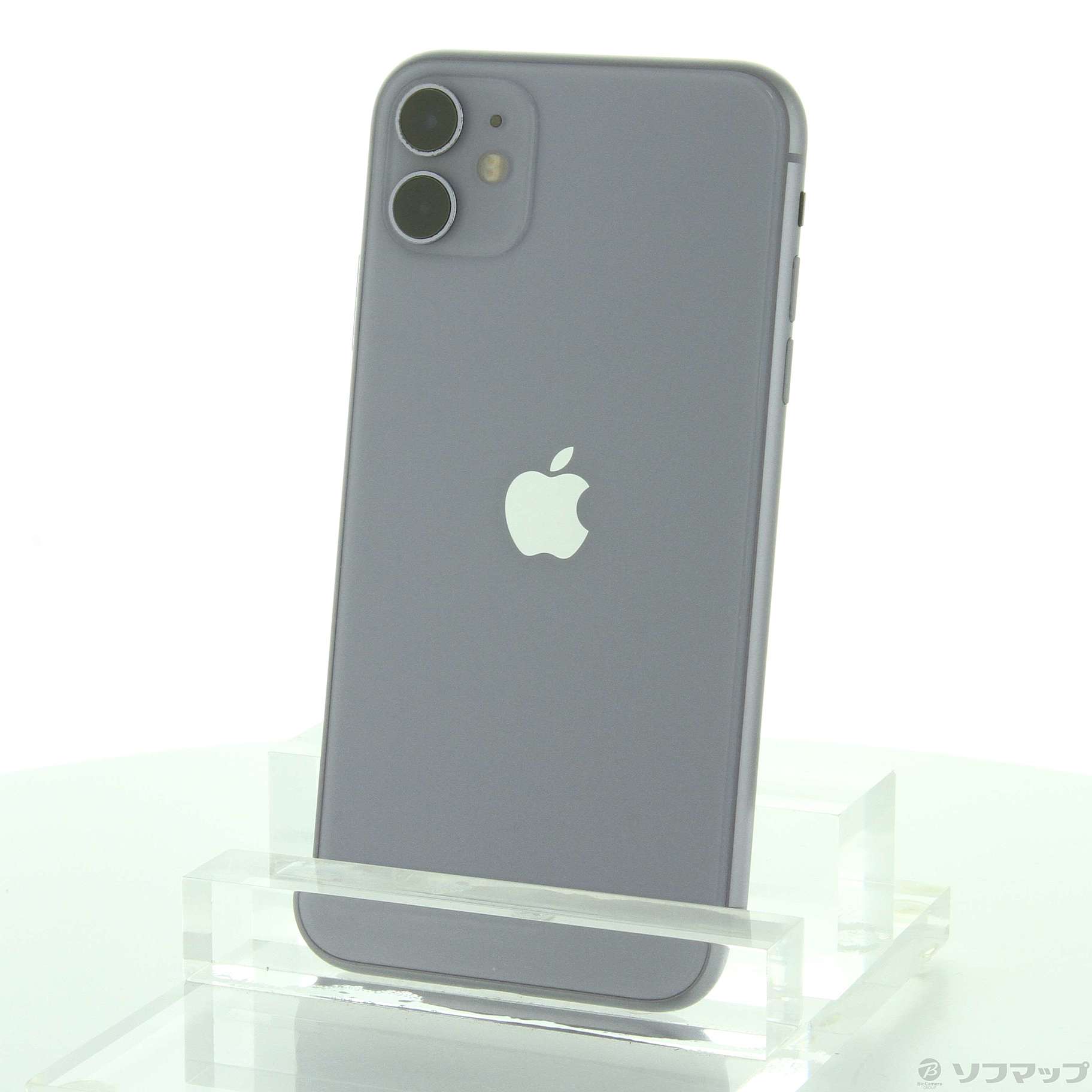 中古】iPhone11 128GB パープル MWM52J／A SIMフリー [2133050126128