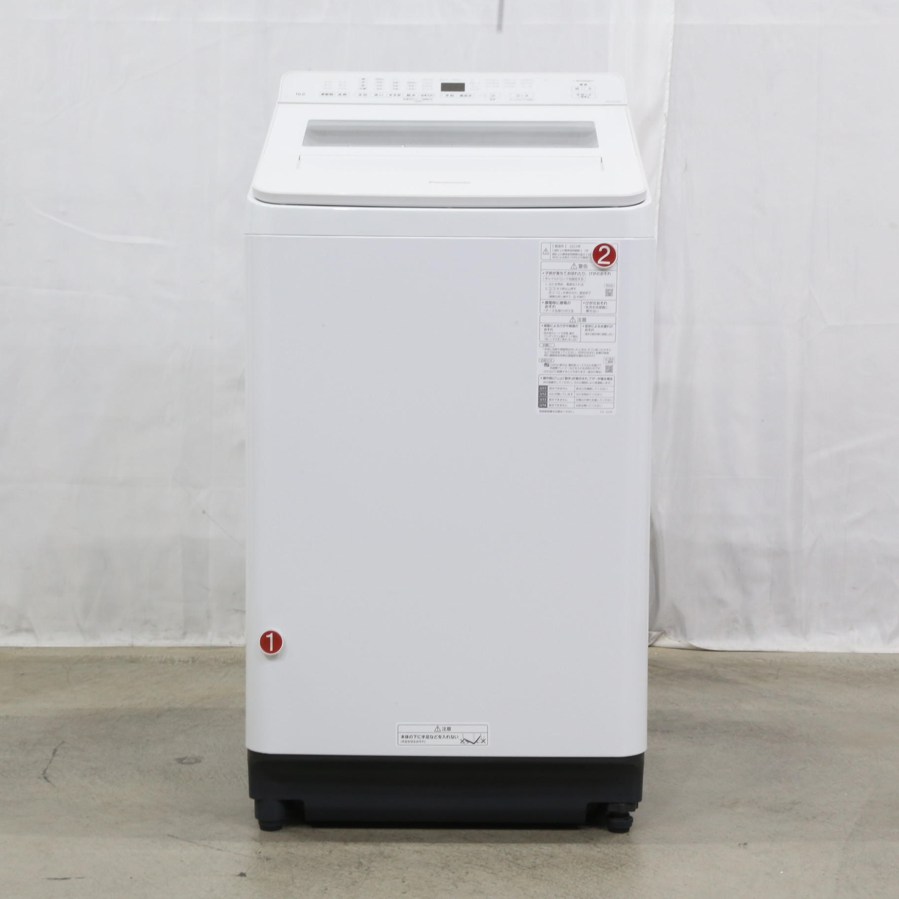 【最終値下げ】パナソニック NA-FA10K2 全自動洗濯機