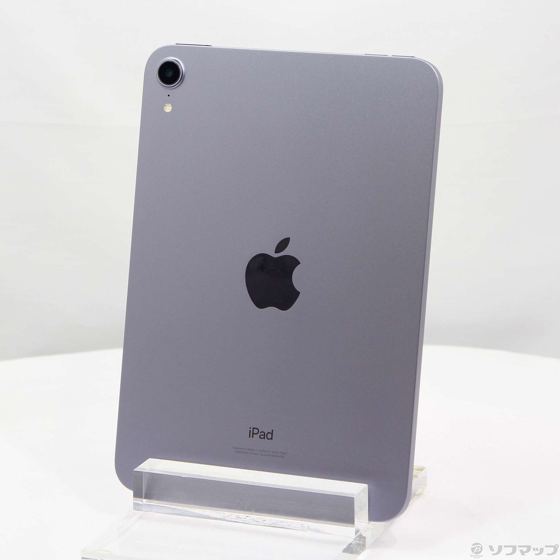 中古】iPad mini 第6世代 256GB パープル MK7X3J／A Wi-Fi