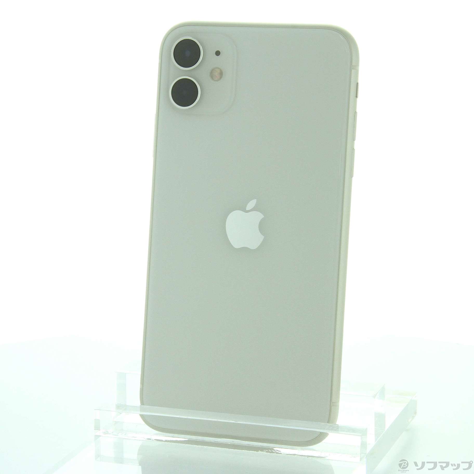 中古】iPhone11 64GB ホワイト MWLU2J／A SoftBank [2133050138282