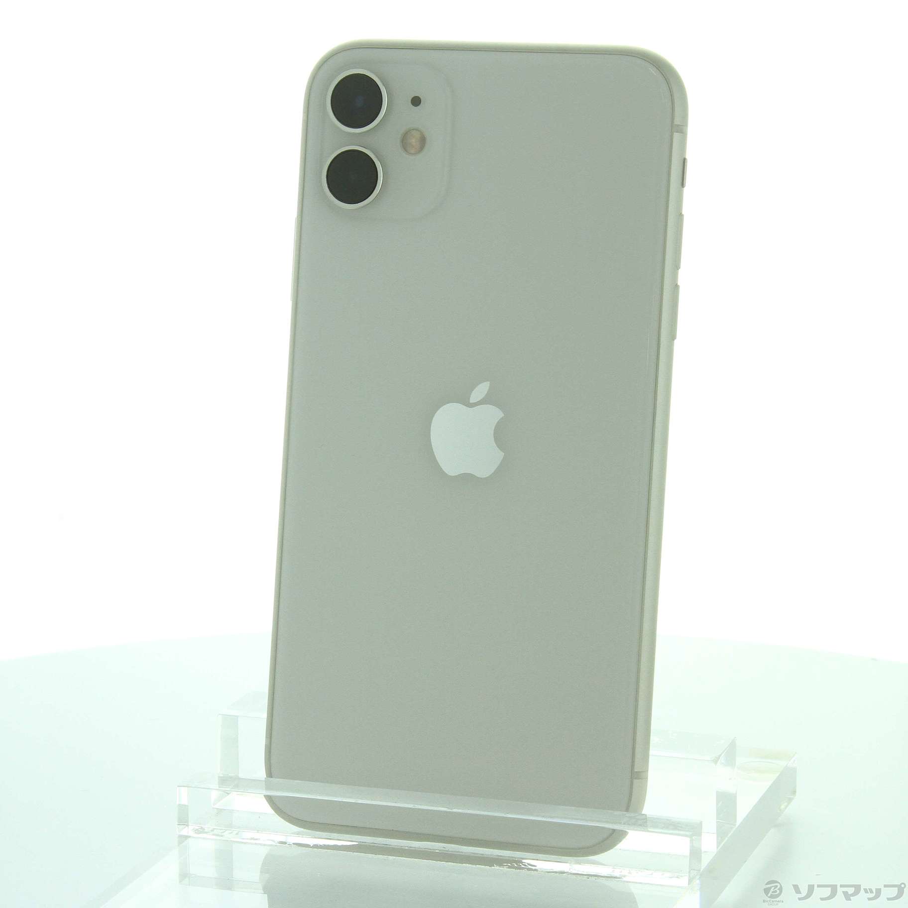 中古】iPhone11 64GB ホワイト MWLU2J／A SoftBank [2133050138299