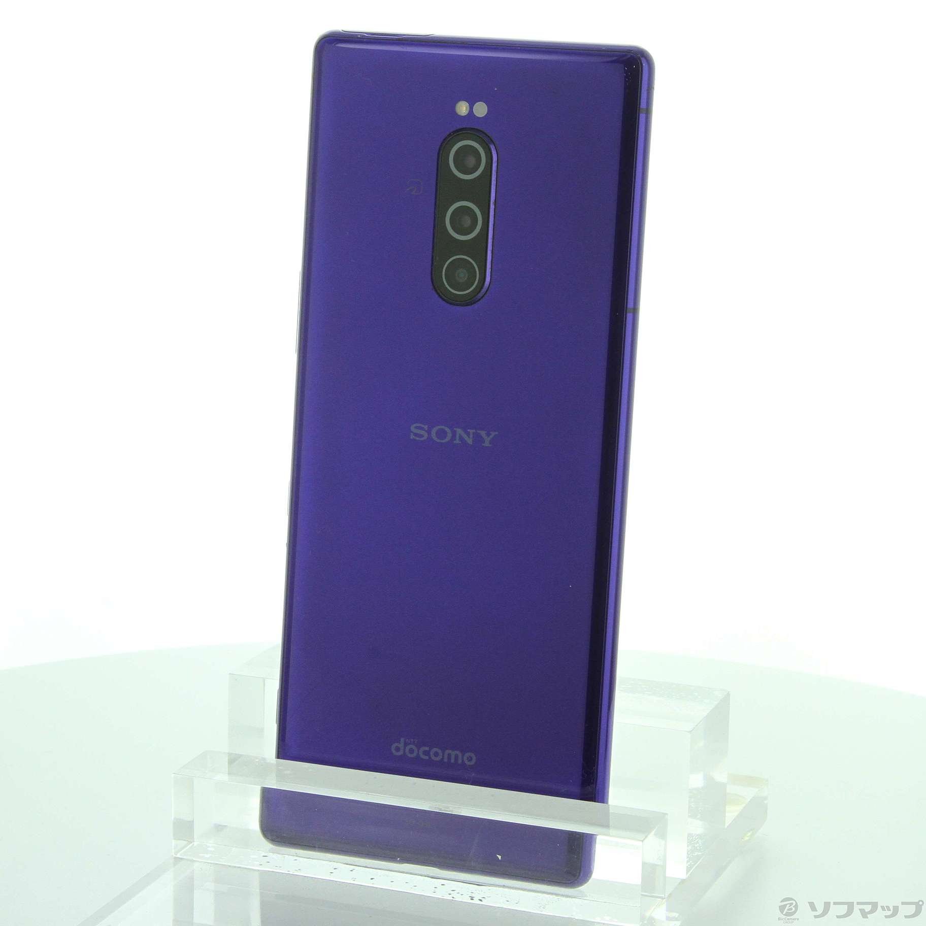 Xperia 1 Purple 64 GB SIMフリー SO-03Lスマホ/家電/カメラ ...