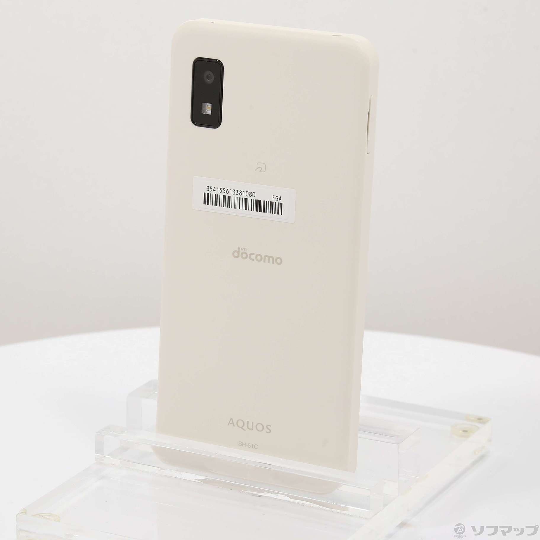 中古】AQUOS wish2 64GB ホワイト SH-51C docomoロック解除SIMフリー