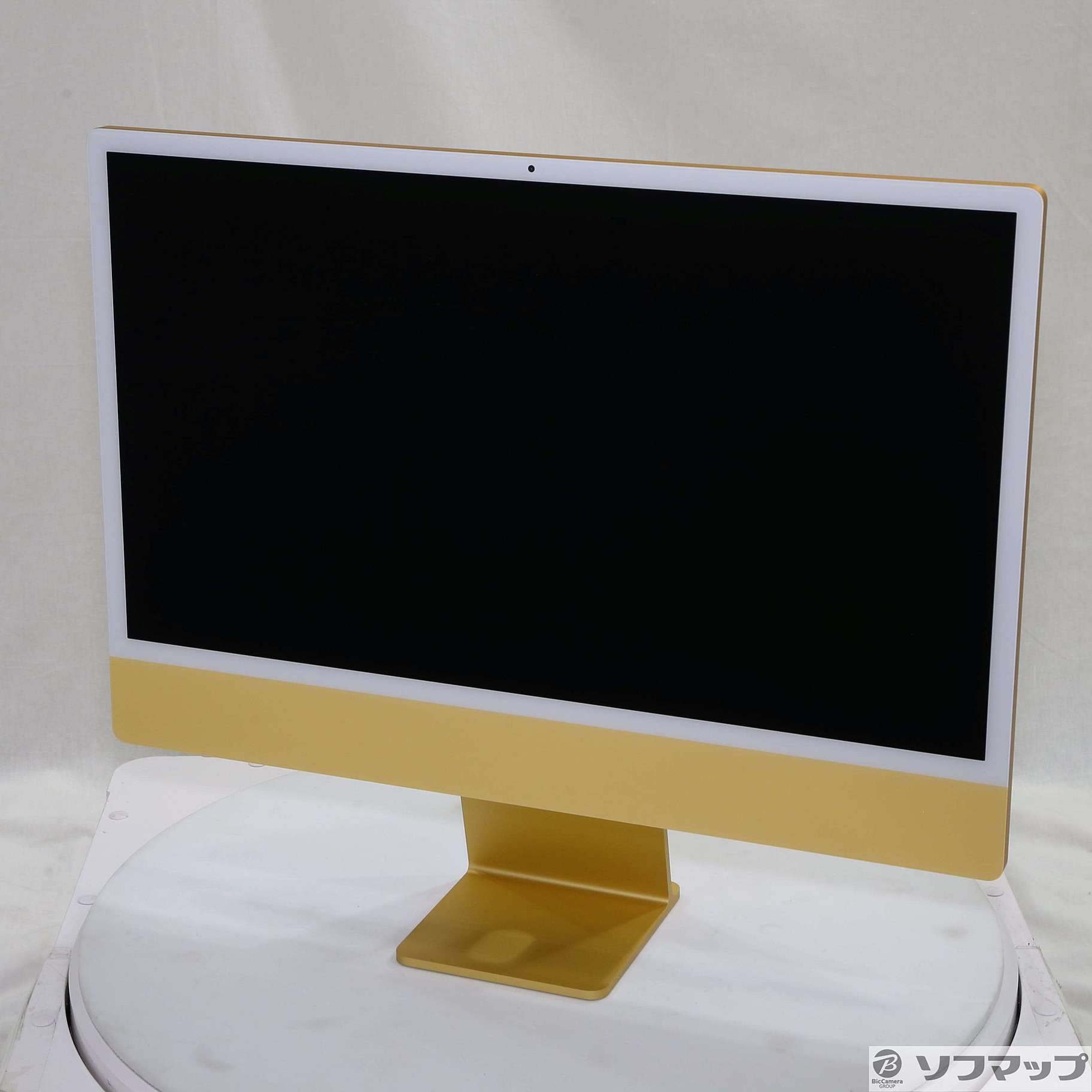 iMac 24-inch Mid 2021 Z12S0005V Apple M1 8コアCPU_8コアGPU 16GB SSD256GB イエロー  〔13.5 Ventura〕