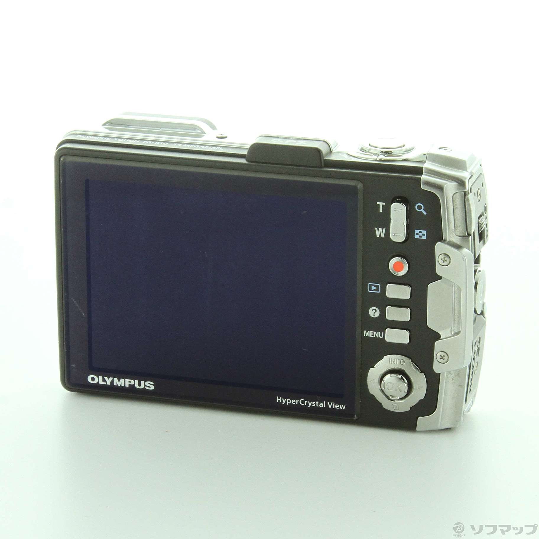 中古】OLYMPUS Tough TG-810 (1400万画素／5倍／防水／SDXC／ブラック