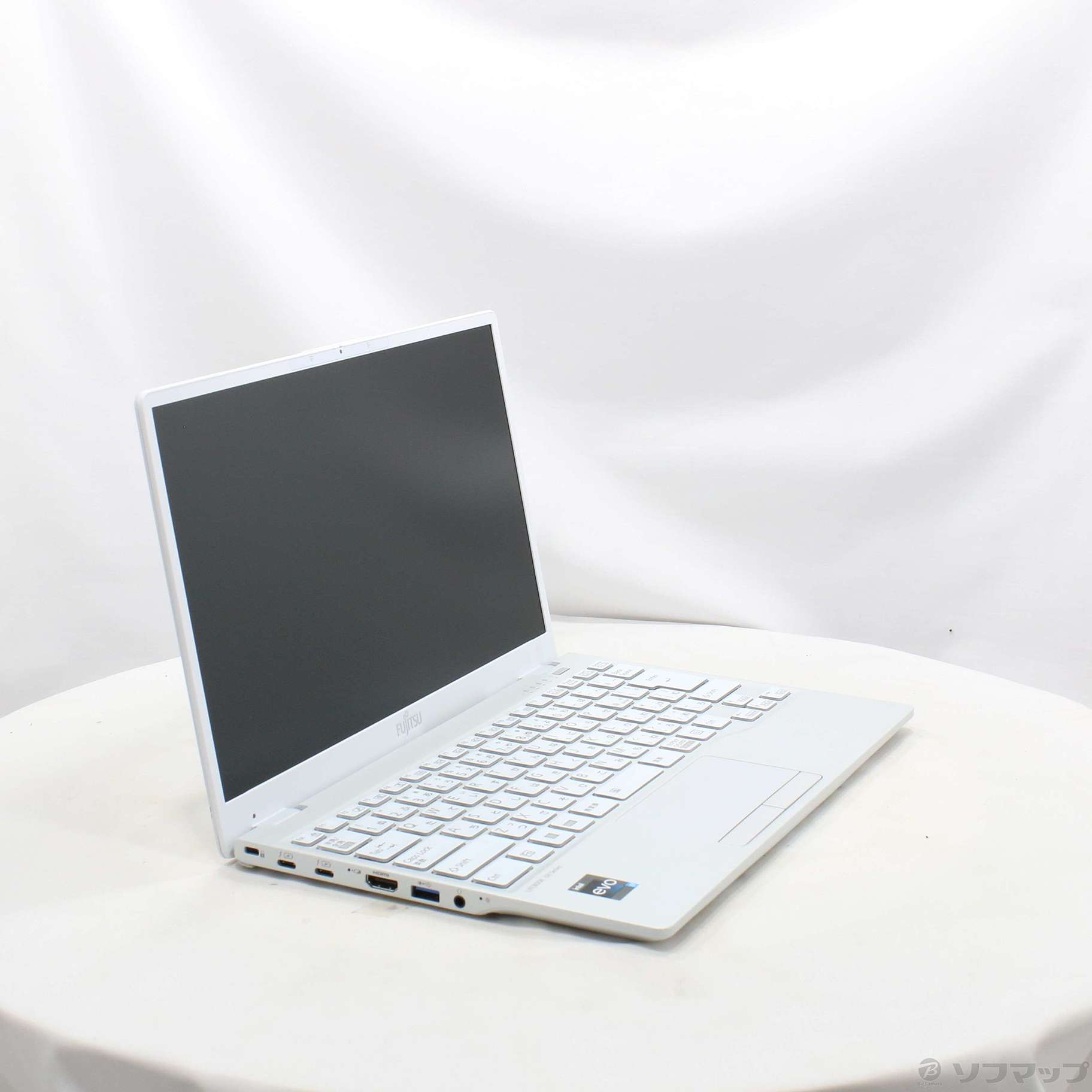 富士通 ノートパソコン LIFEBOOK　FMVU90G2W　展示美品 中古】〔展示品〕 LIFEBOOK UH90／G2 FMVU90G2W シルバーホワイト