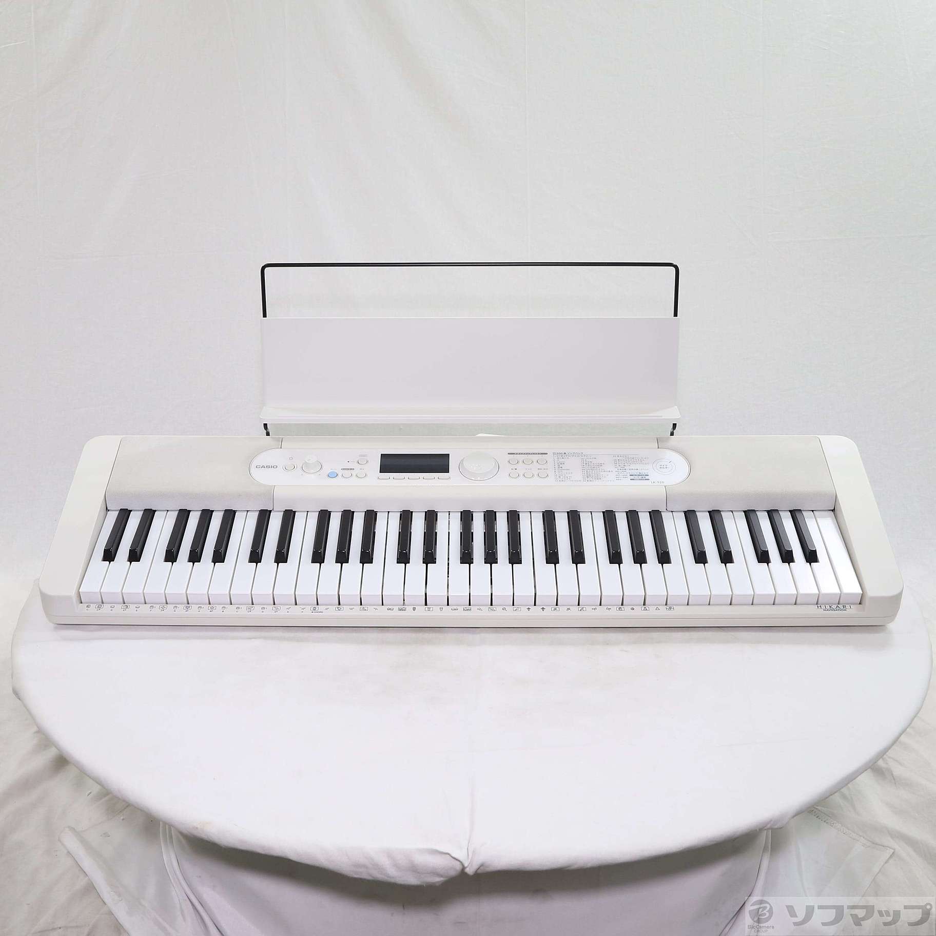 中古】〔展示品〕 Casiotone 光ナビゲーションキーボード LK-520 