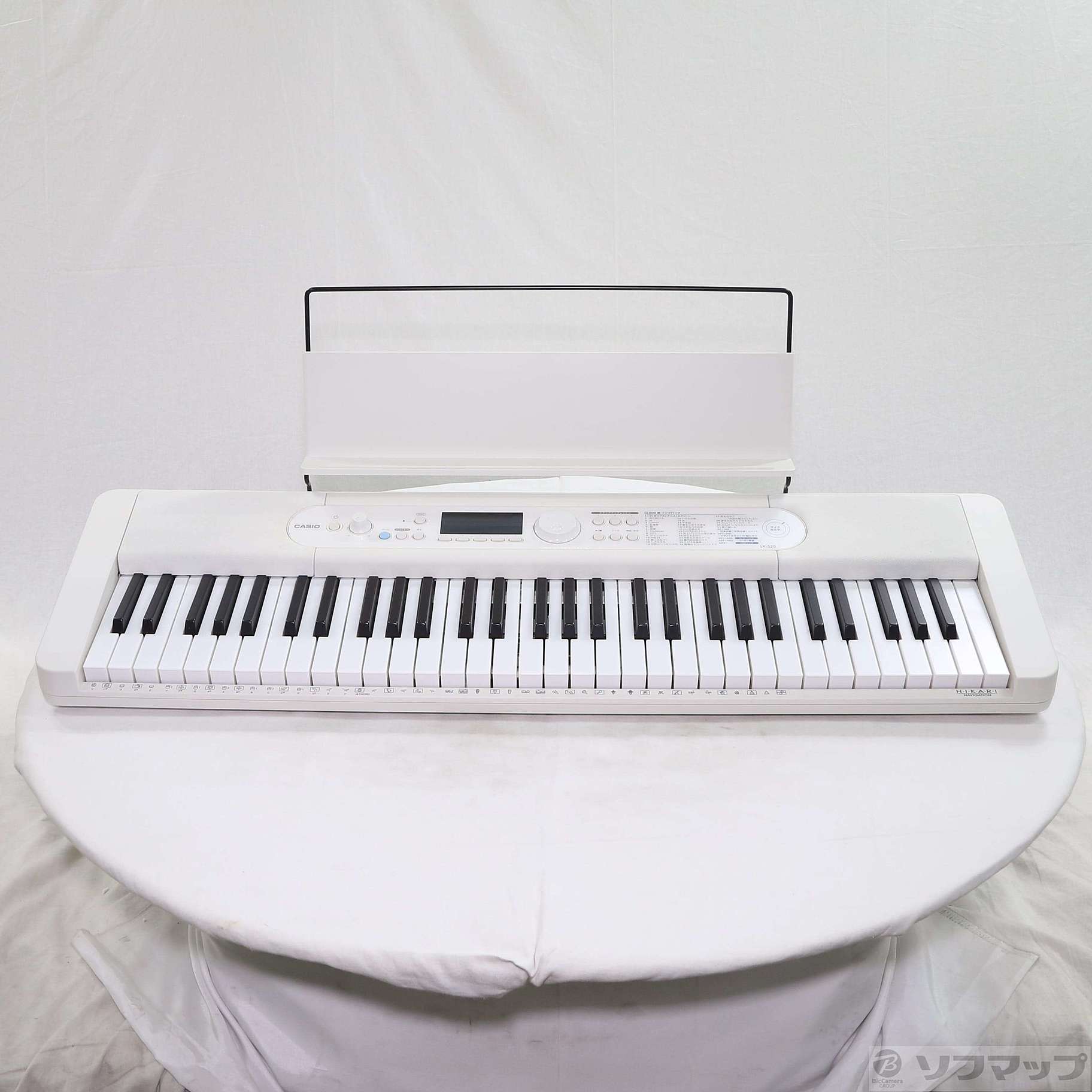中古】〔展示品〕 Casiotone 光ナビゲーションキーボード LK-520