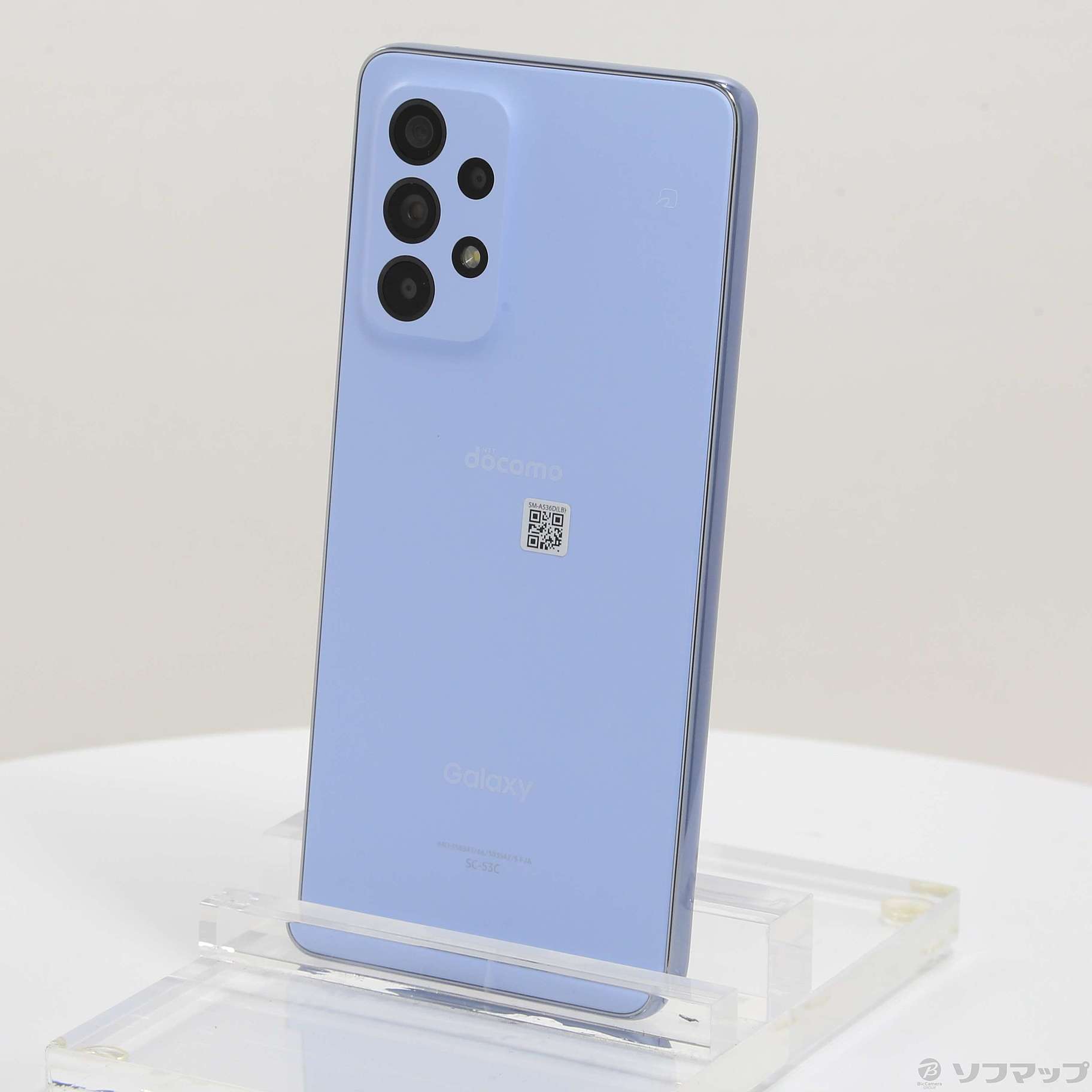 中古】GALAXY A53 5G 128GB オーサムブルー SC-53C docomoロック解除