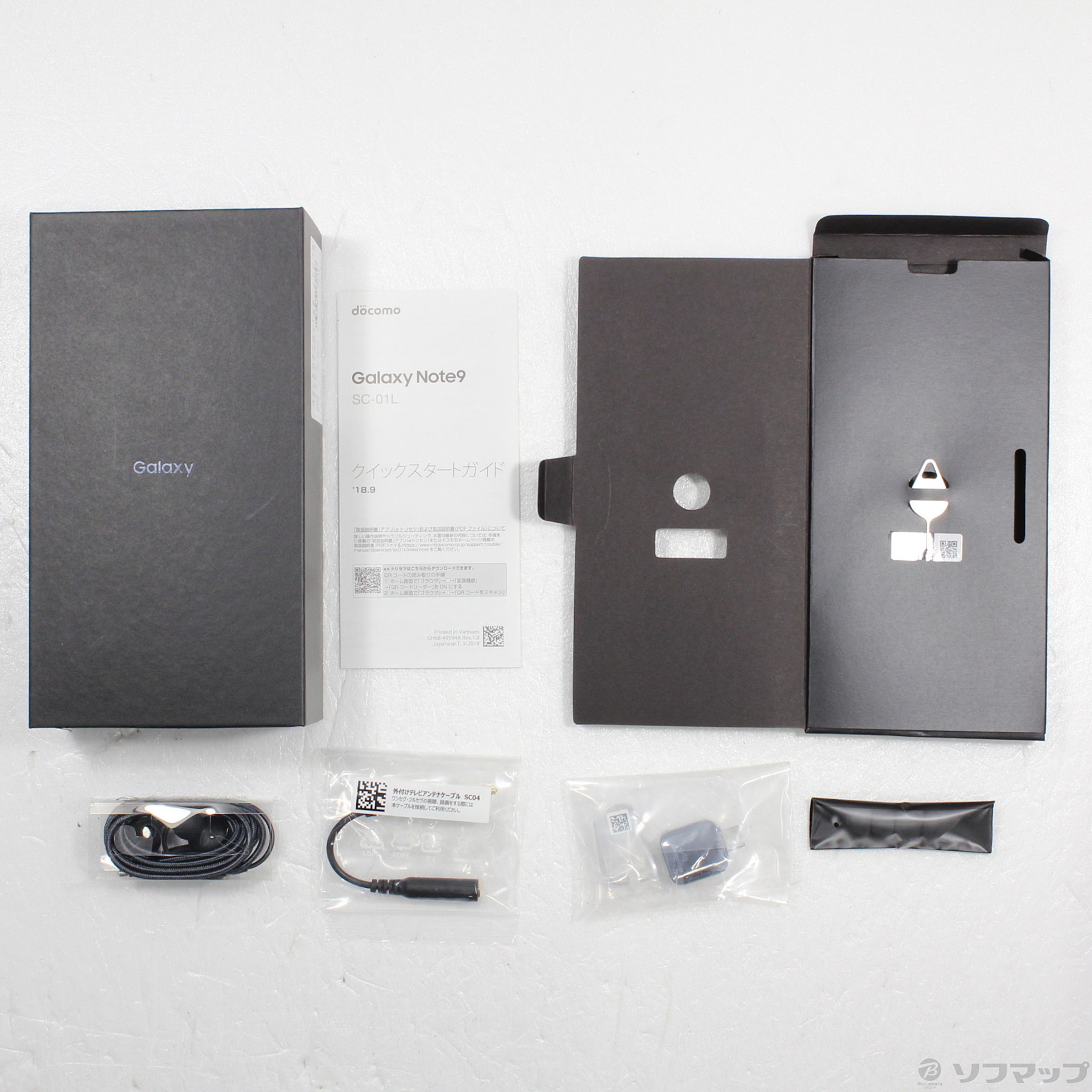 Galaxy Note9 docomo SIMフリー オーシャンブルーEF-ZN960色