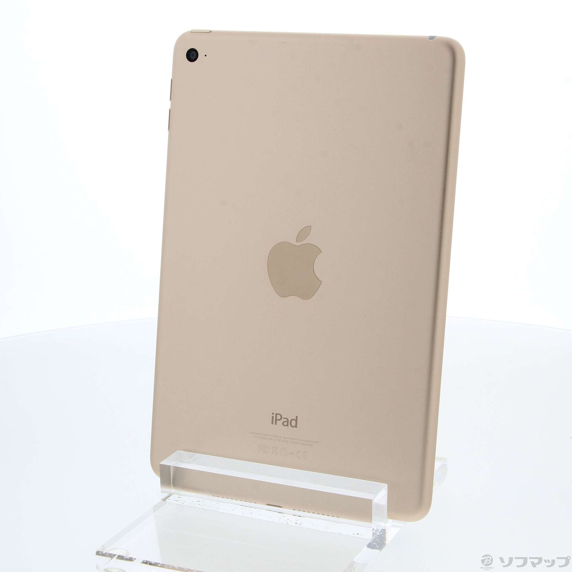 中古】iPad mini 4 16GB ゴールド MK6L2J／A Wi-Fi [2133050163260