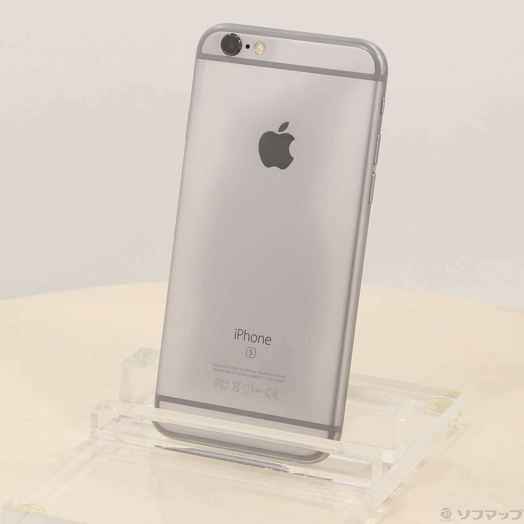 SIMフリー iPhone6S 64GB スペースグレイ - スマートフォン本体