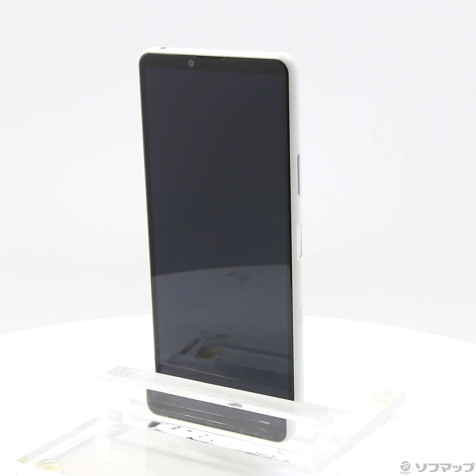 中古】Xperia 10 III Lite 64GB ホワイト XQ-BT44 SIMフリー