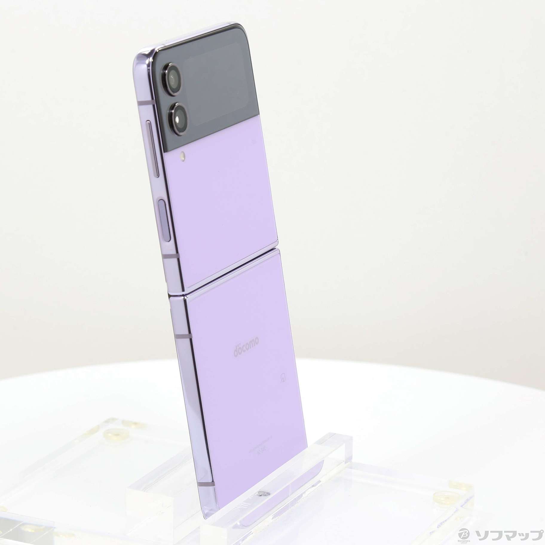 中古】Galaxy Z Flip4 128GB ボラパープル SC-54C docomoロック解除SIM