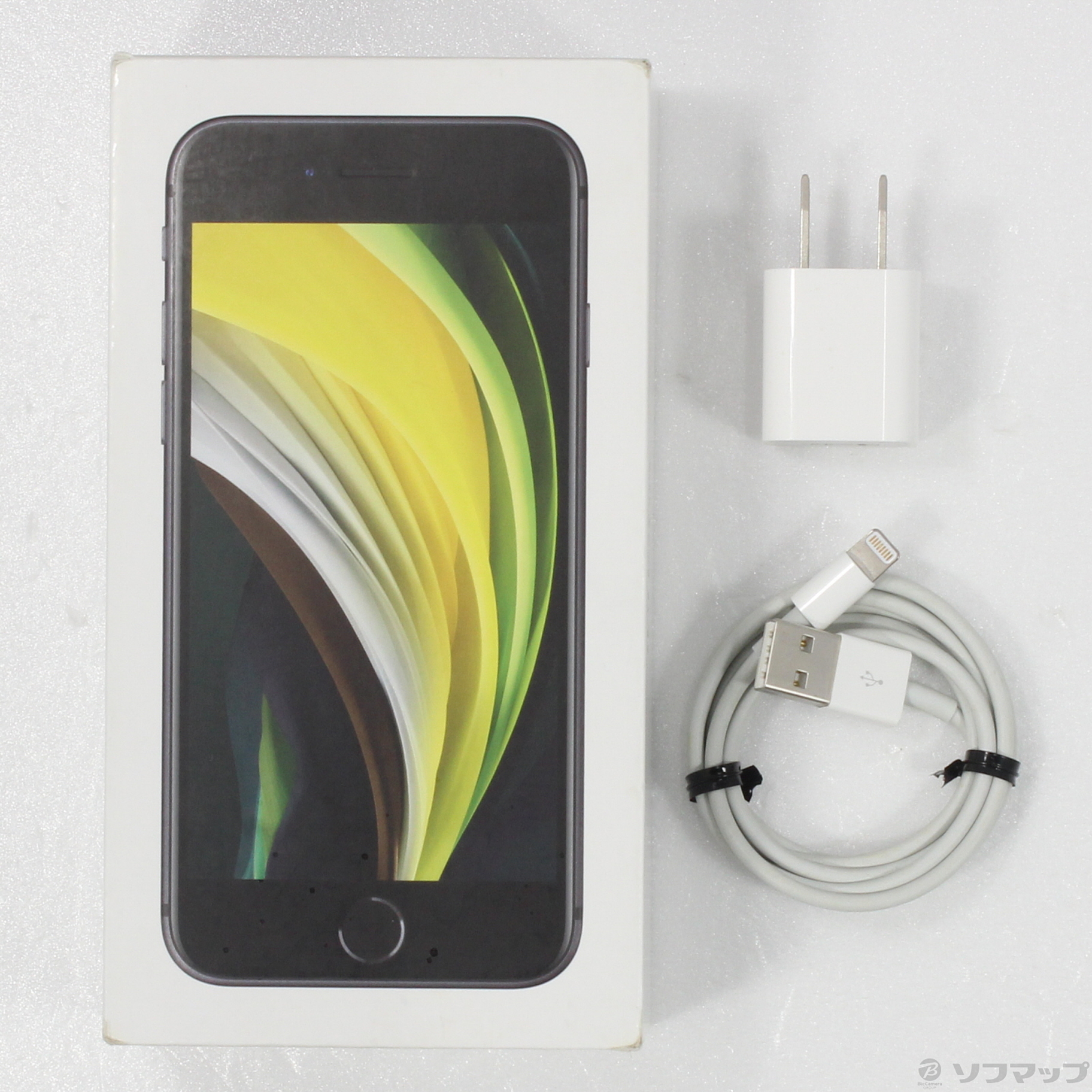 中古】iPhone SE 第2世代 64GB ブラック MX9R2J／A SIMフリー