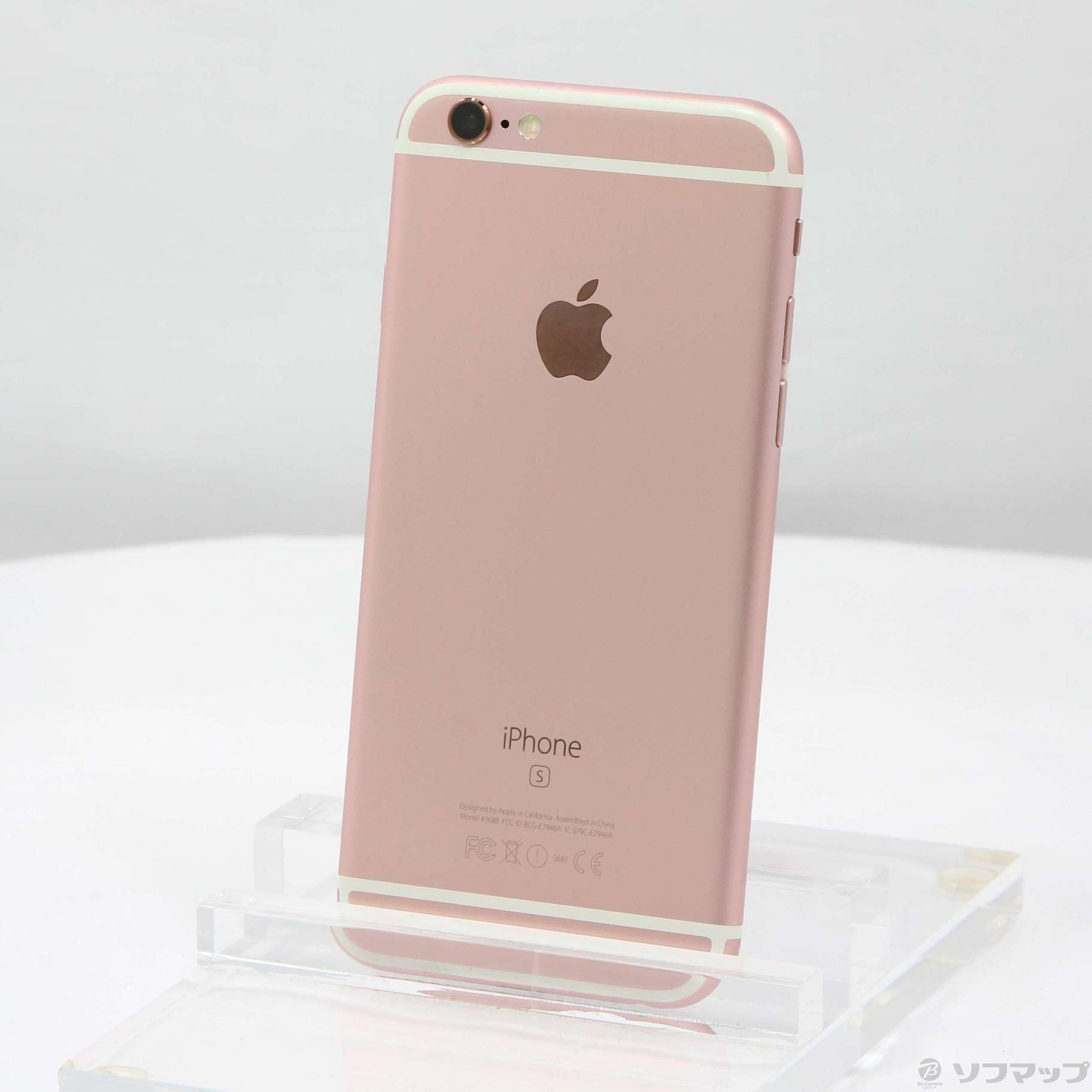 中古】iPhone6s 128GB ローズゴールド MKQW2J／A SIMフリー