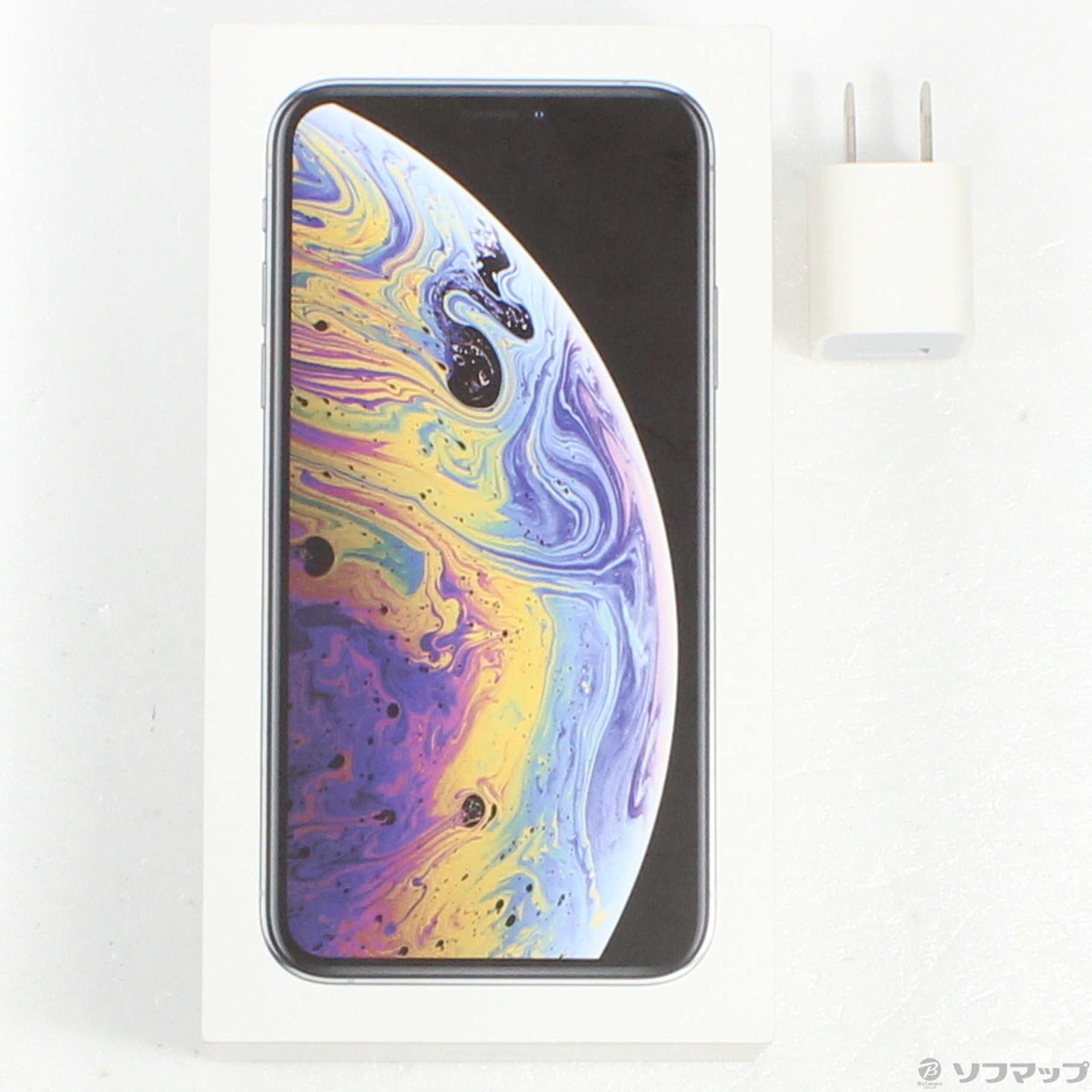 中古】iPhoneXS 256GB シルバー MTE12J／A SIMフリー [2133050169408