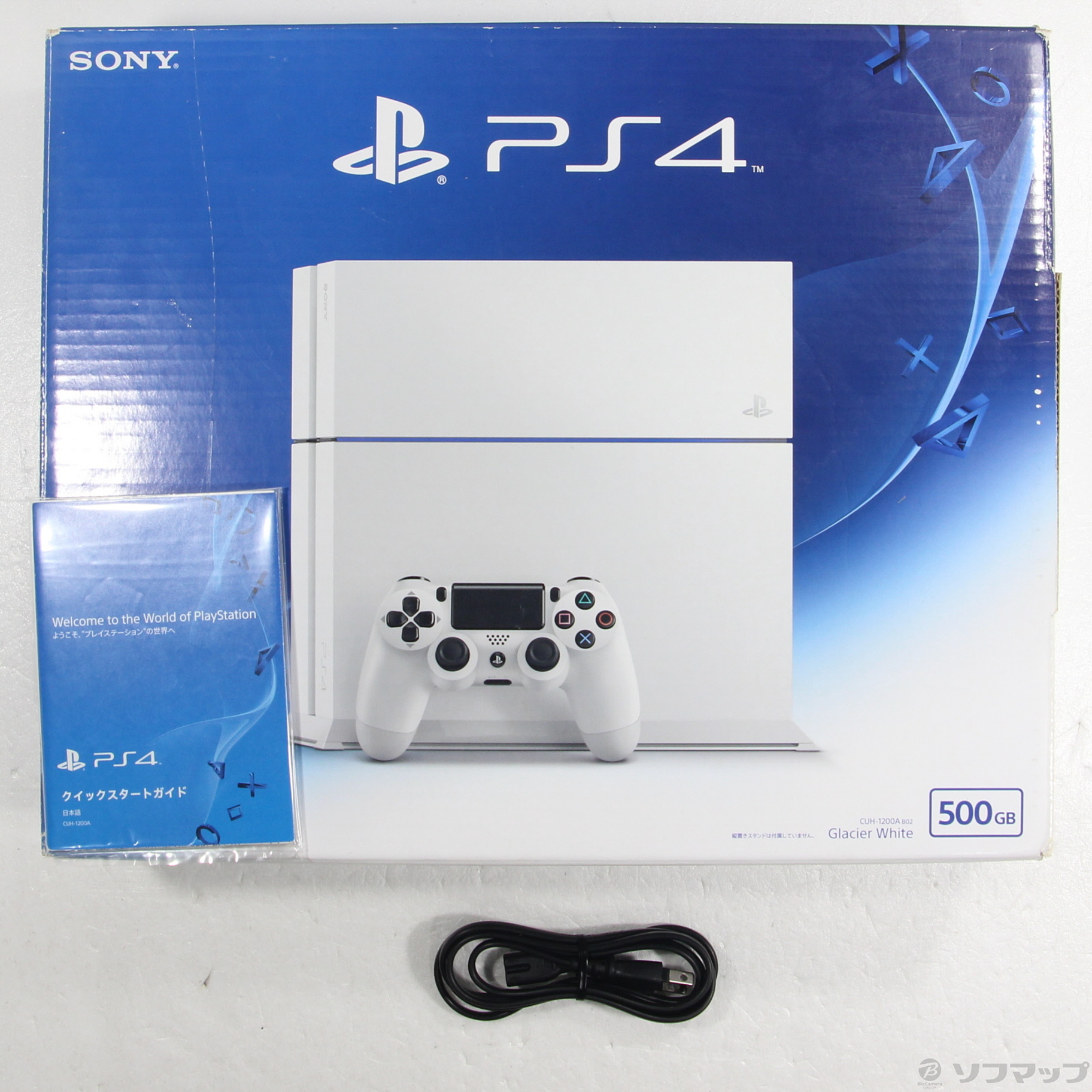 PS4 グレイシャーホワイトCUH-1200A 500GB