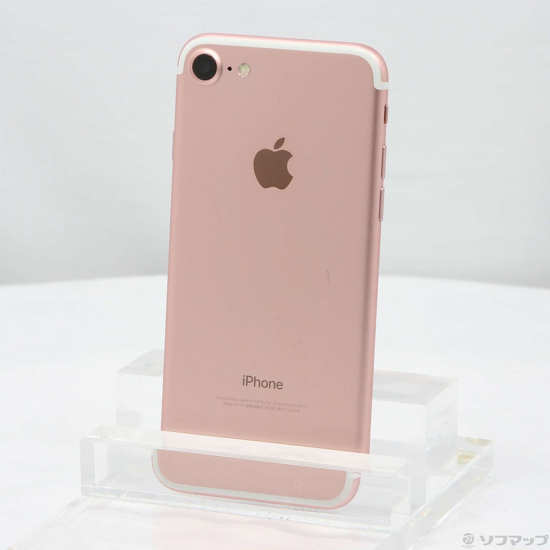 中古】iPhone7 128GB ローズゴールド MNCN2J／A SIMフリー