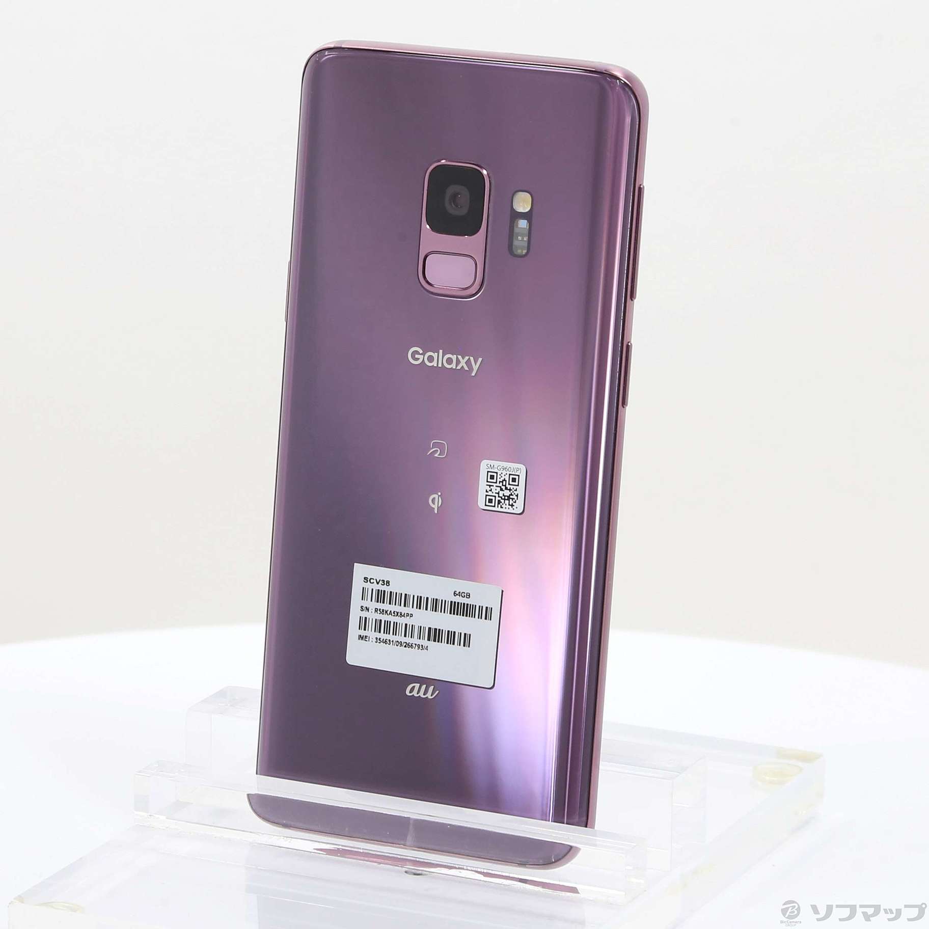 SIMフリー SAMSUNG Galaxy S9 au - スマートフォン本体