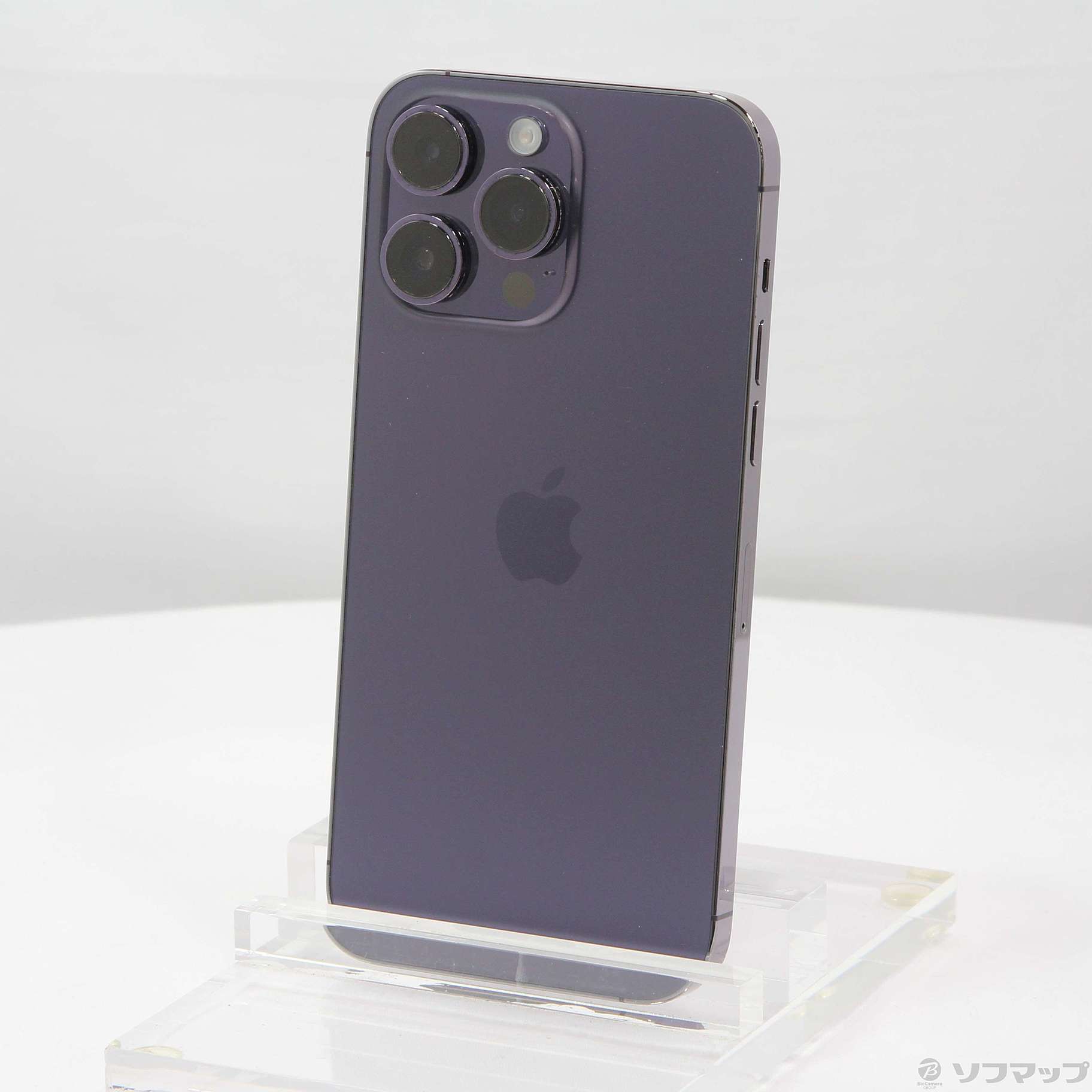 中古】iPhone14 Pro Max 256GB ディープパープル MQ9E3J／A SIMフリー