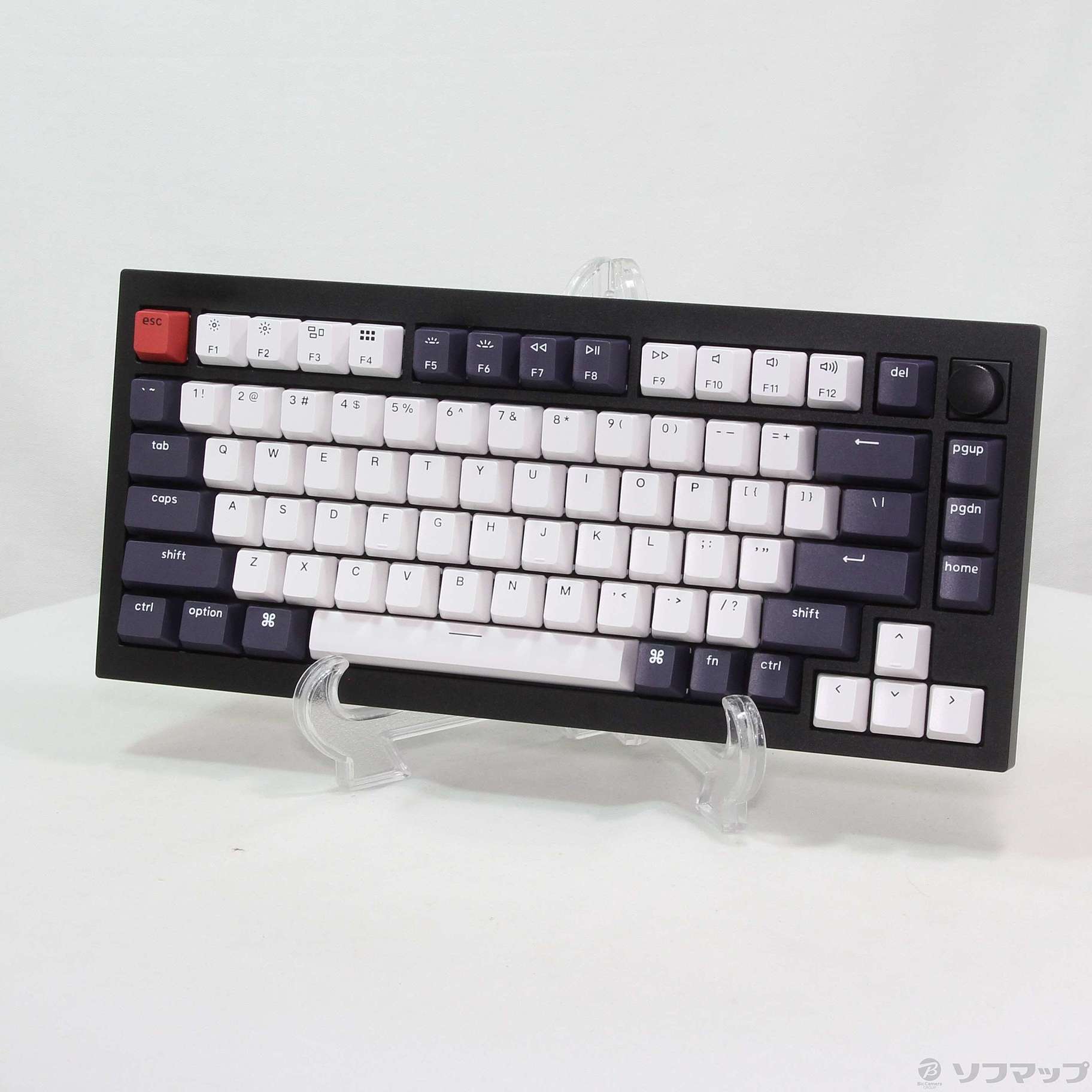 中古】Q1 QMK カスタムメカニカルキーボード ノブバージョン 赤軸 Q1