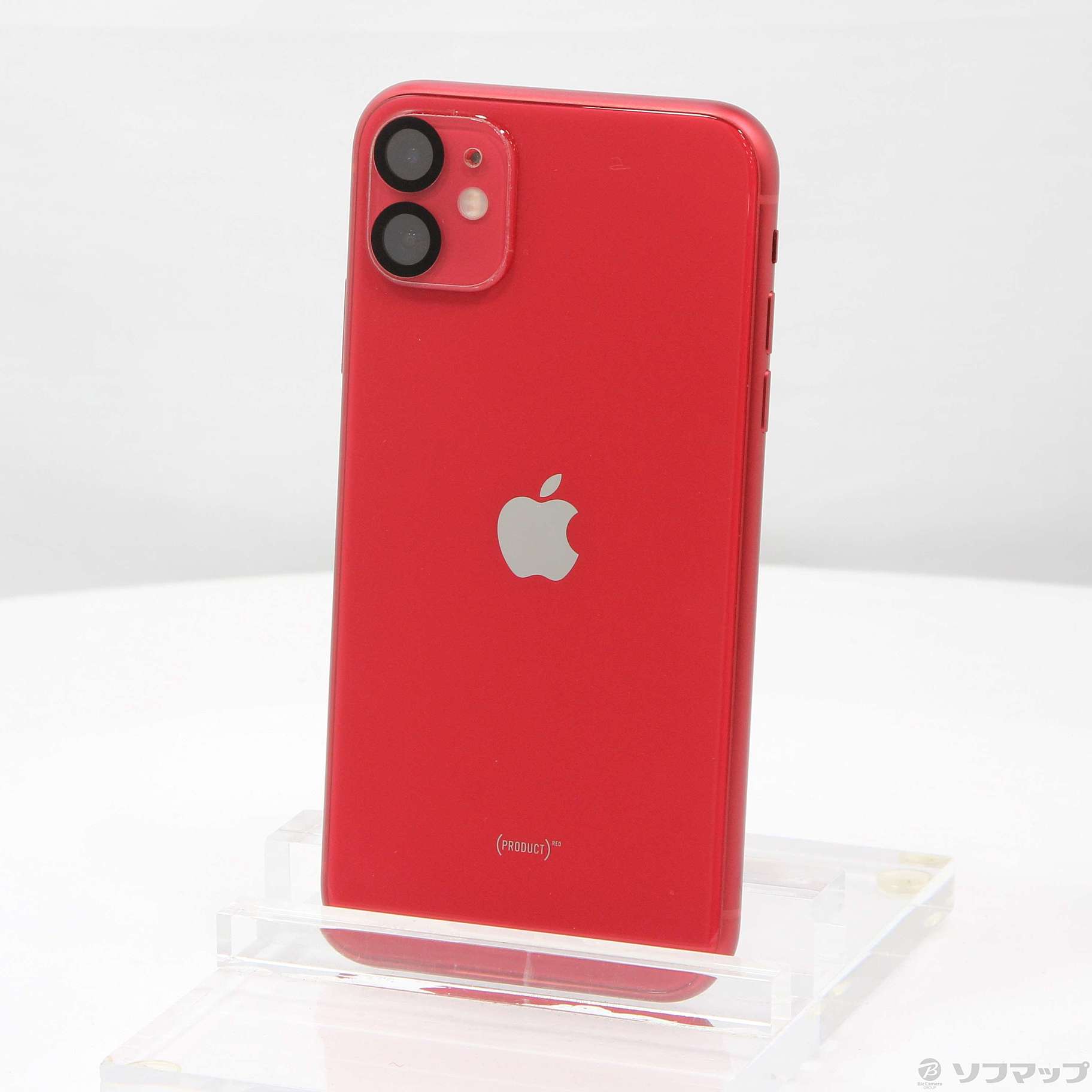 中古】iPhone11 128GB プロダクトレッド MWM32J／A SIMフリー