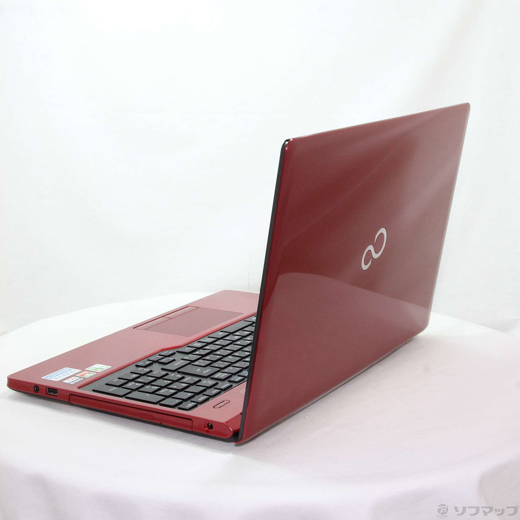 中古】格安安心パソコン LIFEBOOK AH30／C3 FMVA30C3R6 ルビーレッド