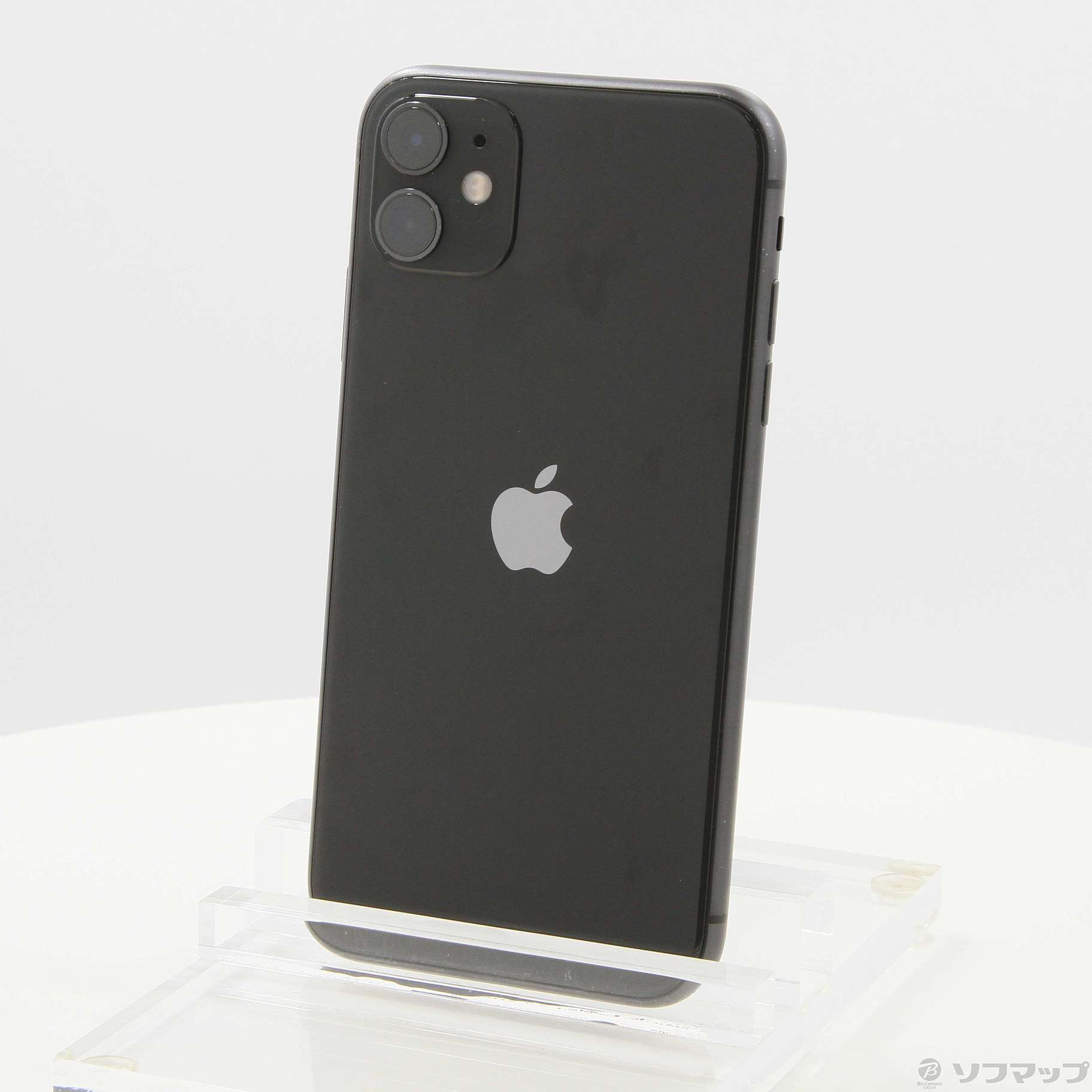 中古】iPhone11 64GB ブラック MHDA3J／A SIMフリー [2133050188331