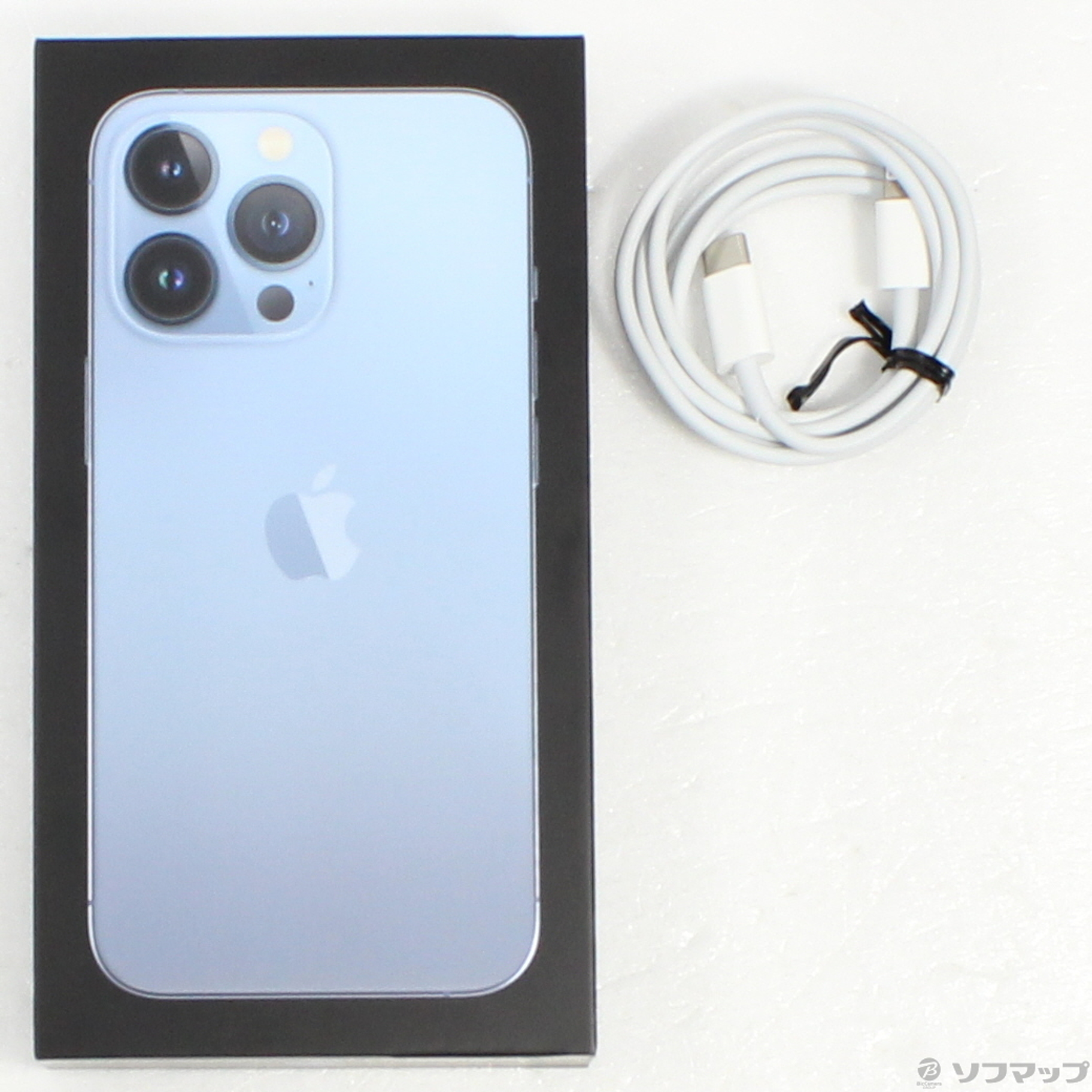 中古】iPhone13 Pro 128GB シエラブルー MLUK3J／A SIMフリー