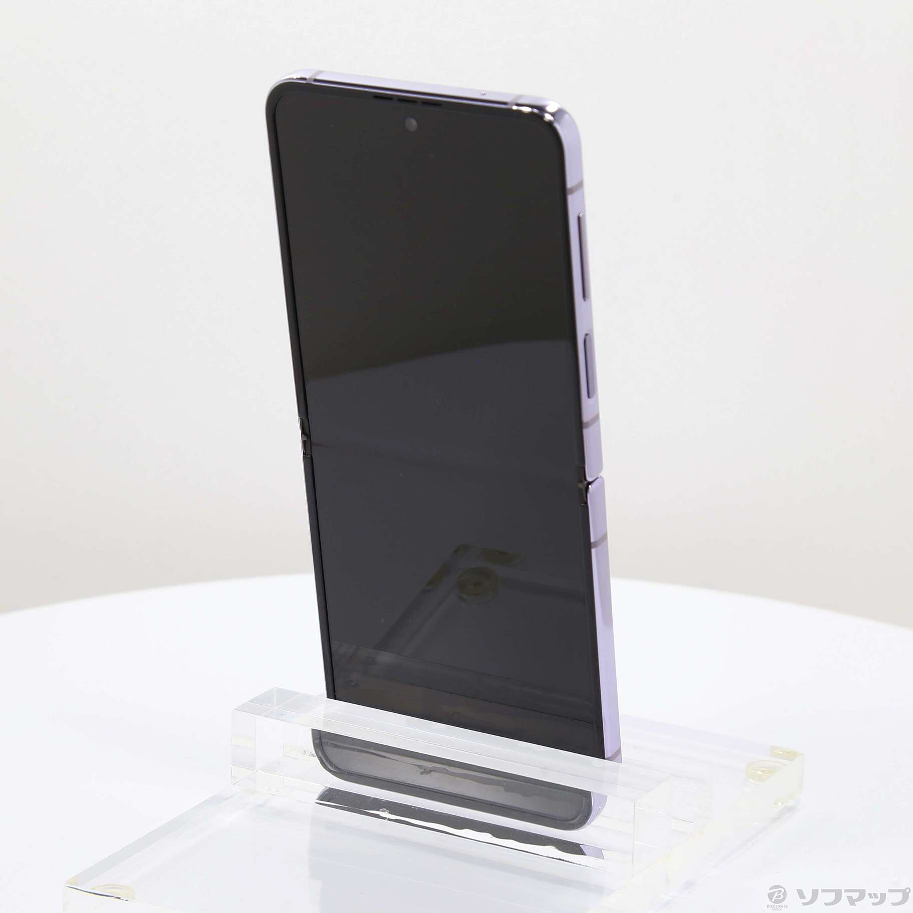 中古】Galaxy Z Flip4 128GB ボラパープル SCG17 auロック解除SIM